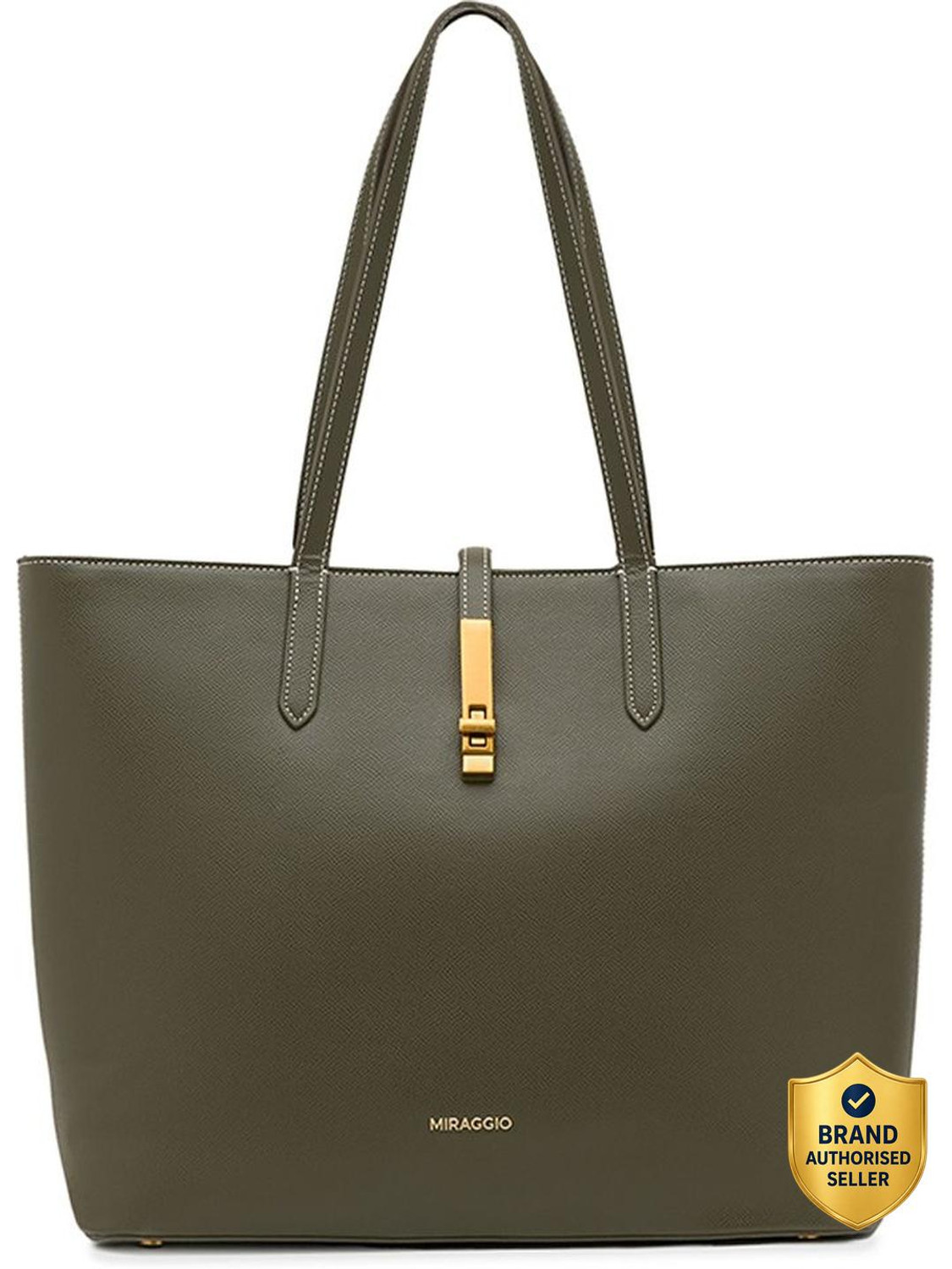 Image of Miraggio Women Green Tote