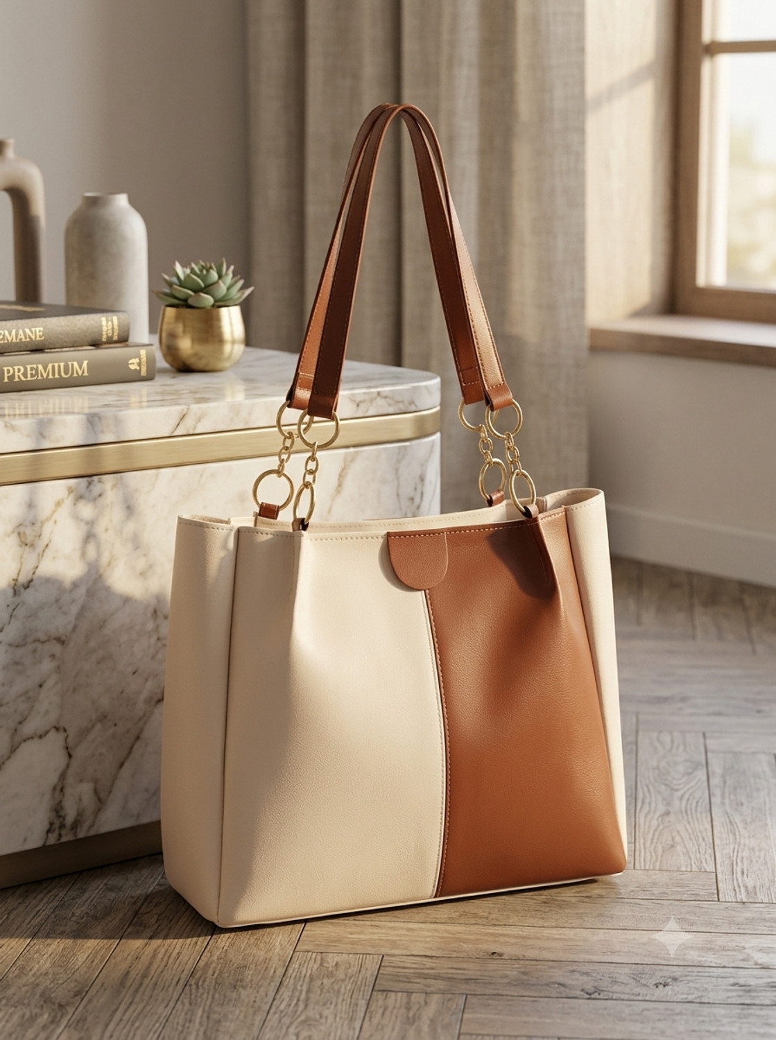 Image of AMAN Women White Handbag