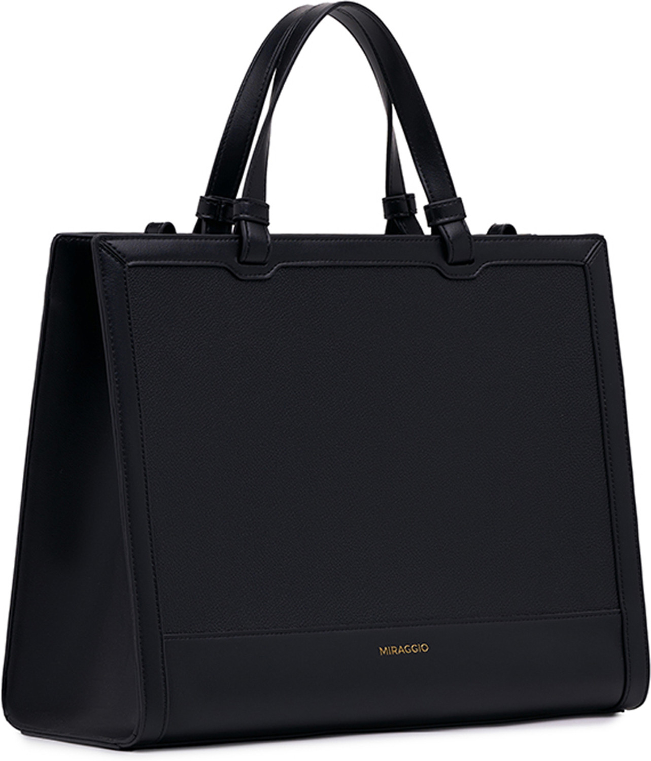 Image of Miraggio Women Black Tote