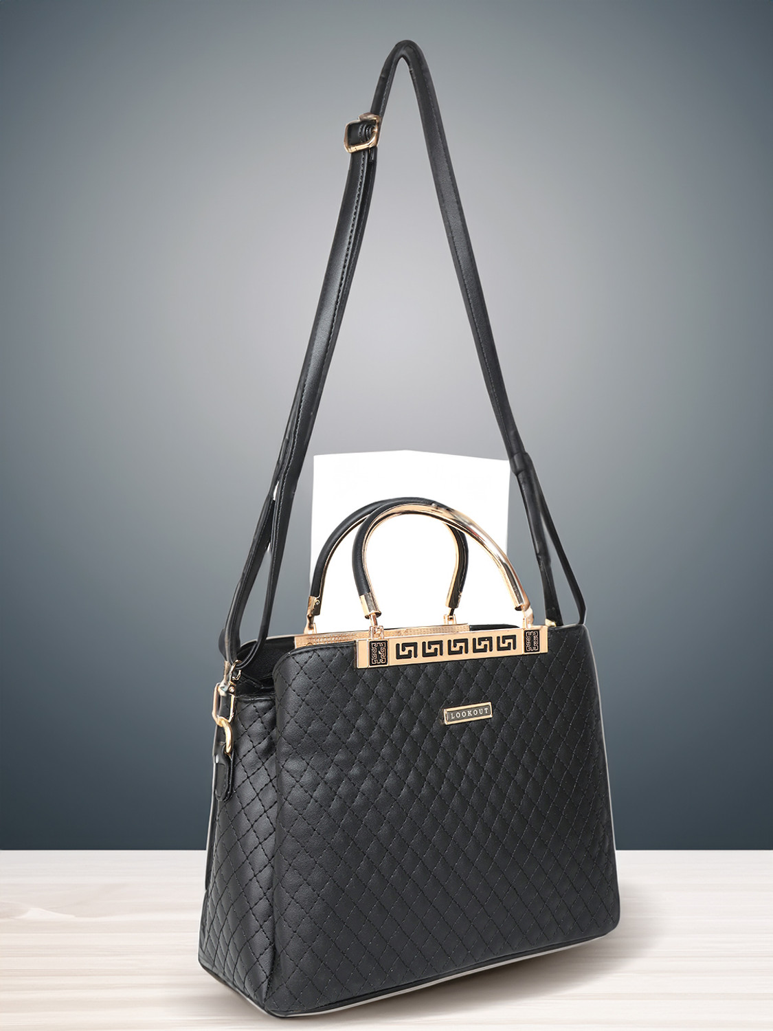 Image of Lookout Fashion Women Black Hand-held Bag