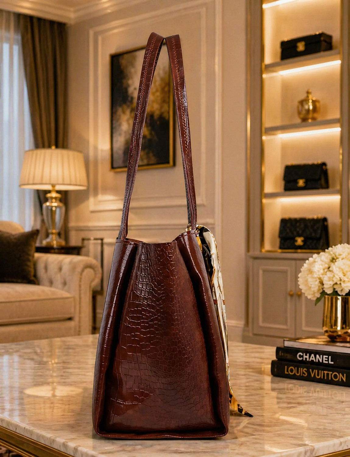 Image of FIAGO Girls Brown Tote