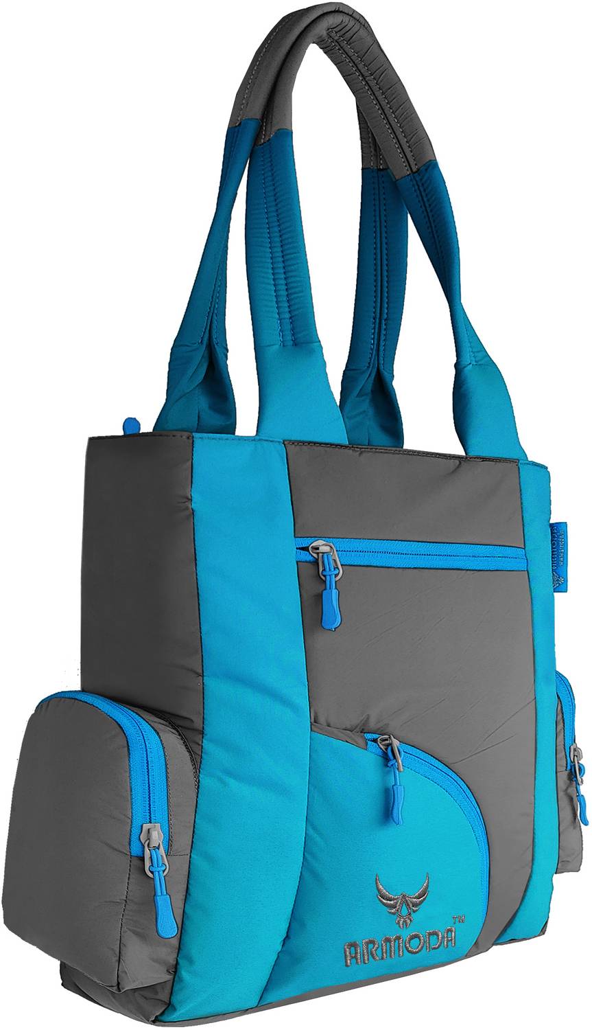 ARMODA Women Grey, Blue Shoulder Bag