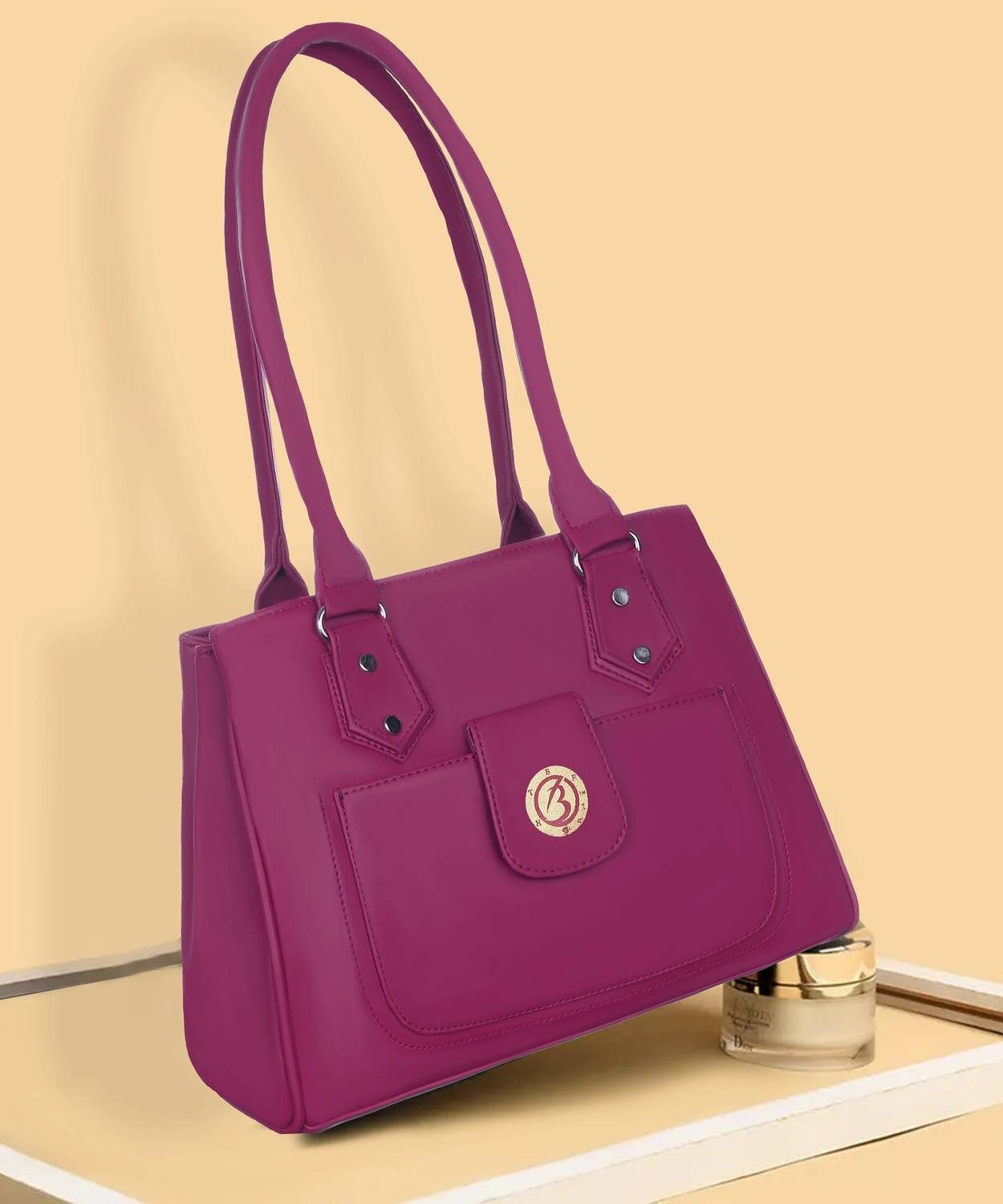 Bright Bags Women Maroon Shoulder Bag