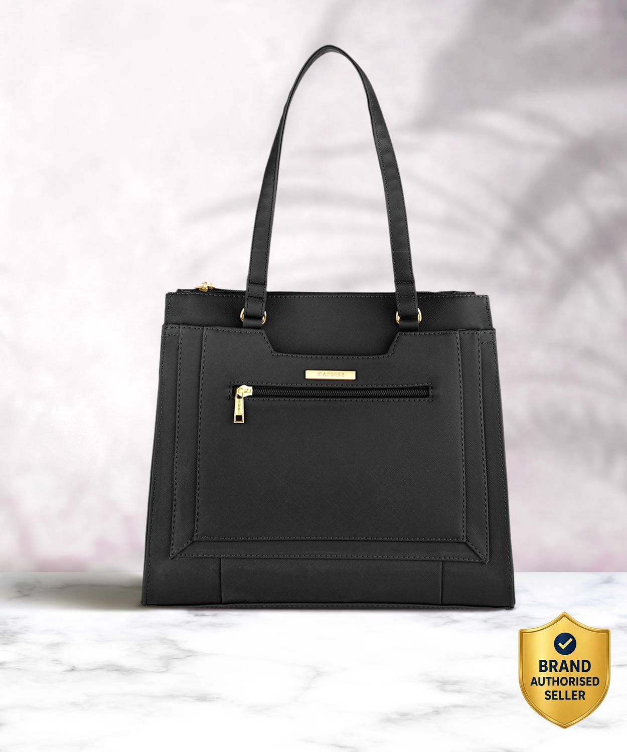Caprese Women Black Shoulder Bag