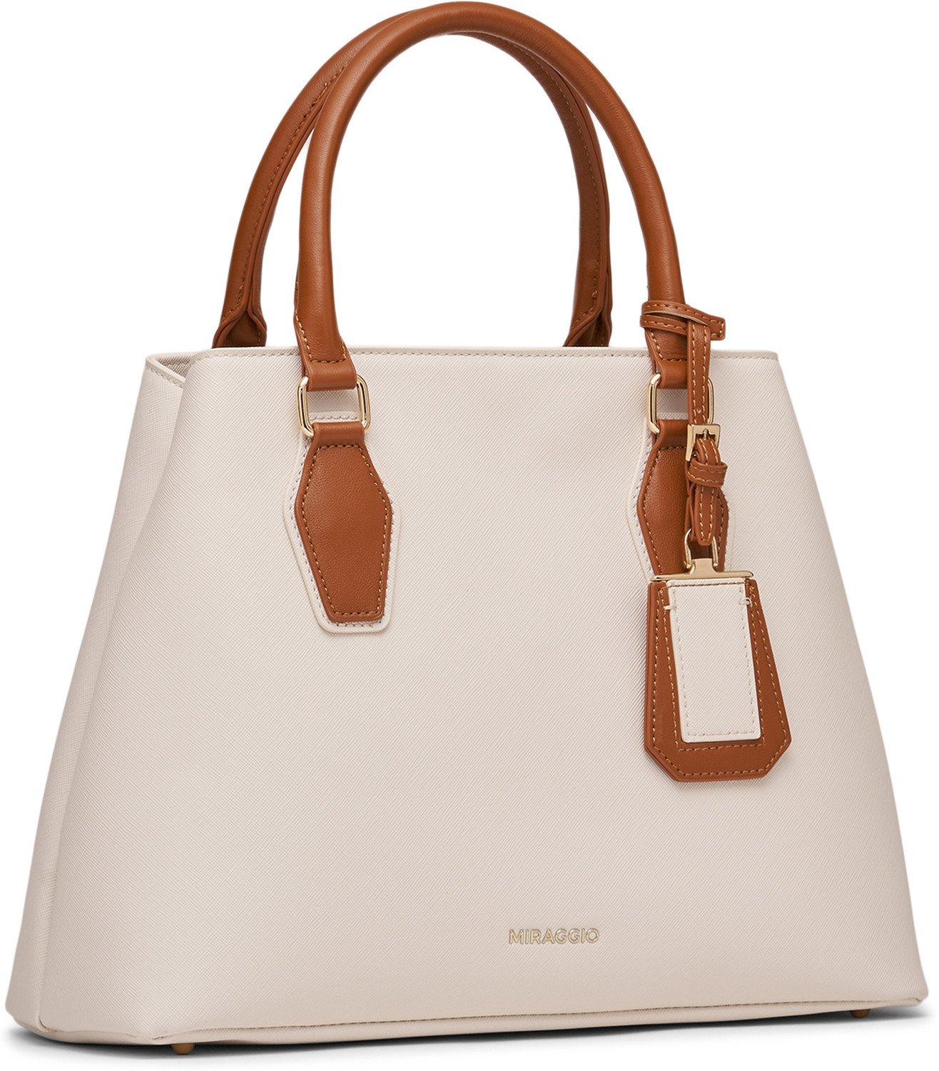 Image of Miraggio Women White Handbag