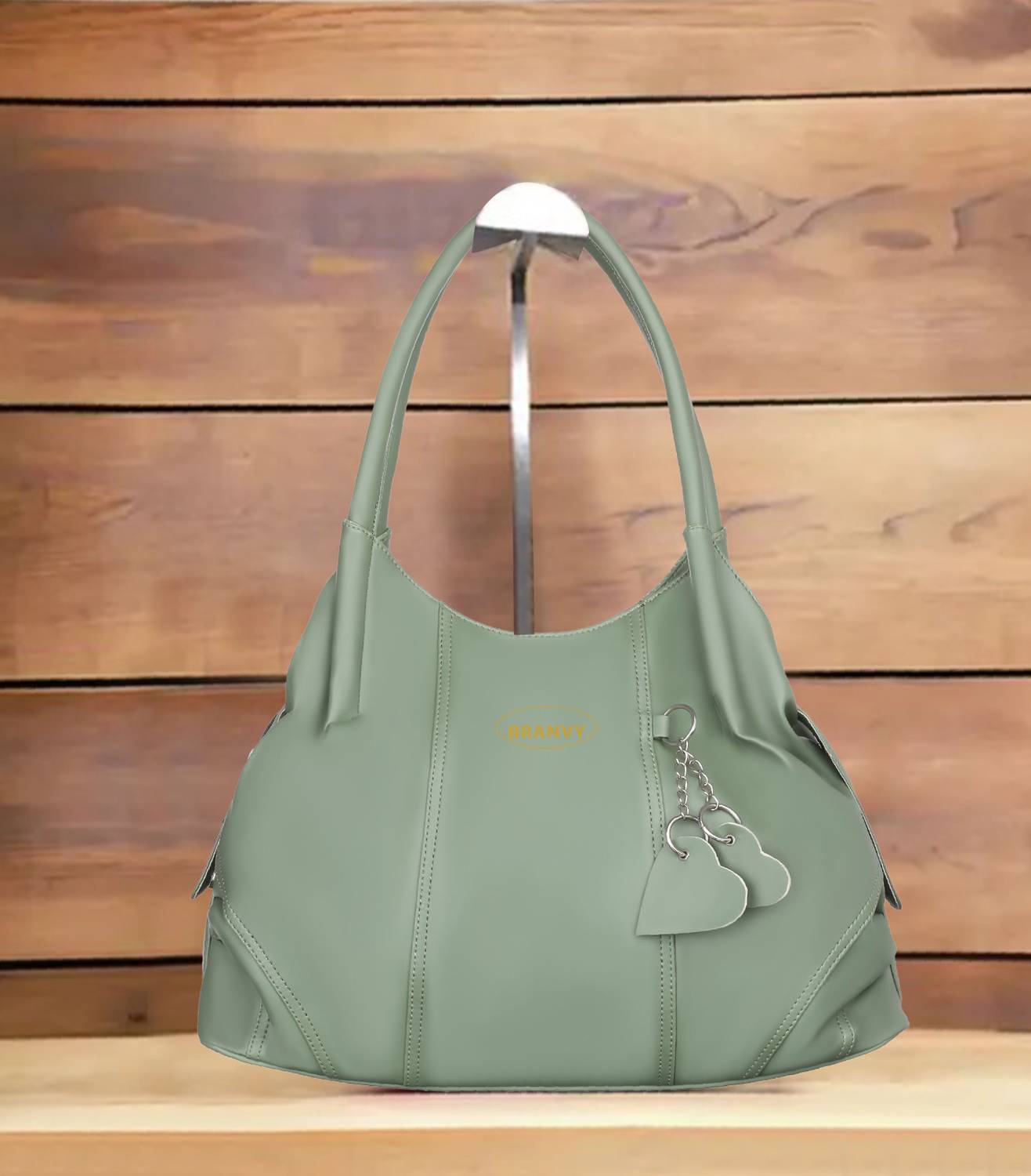 BRANVY Women Green Handbag