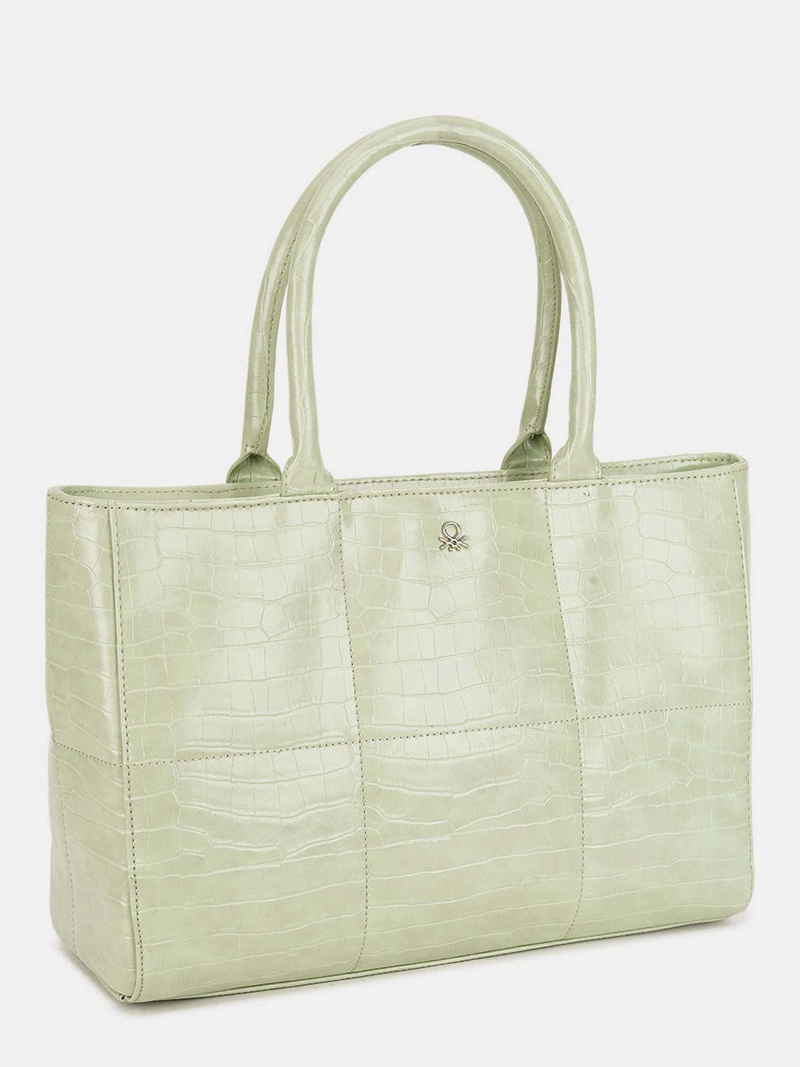 Image of United Colors of Benetton Women Green Hand-held Bag