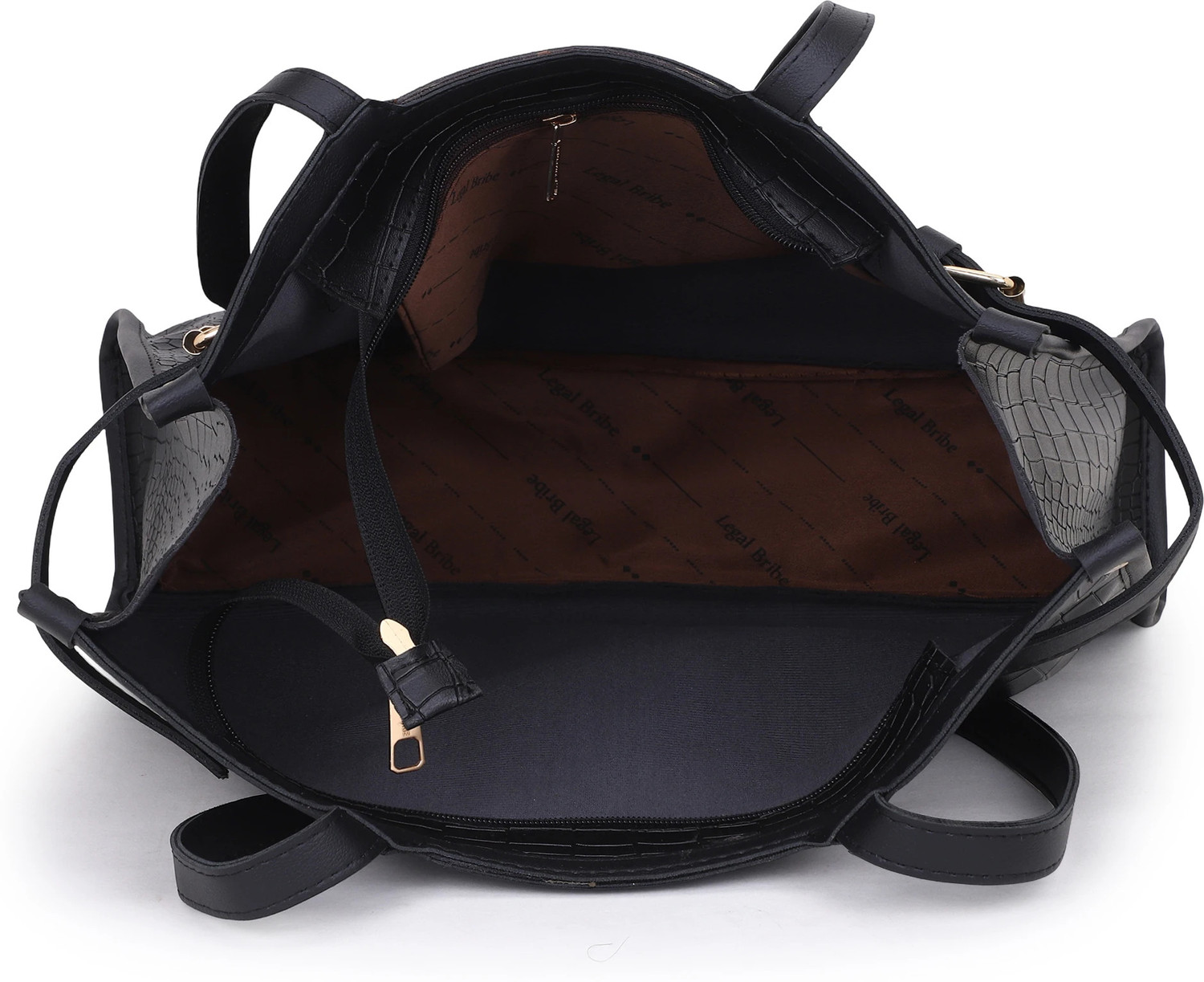Image of LEGAL BRIBE Women Black Tote