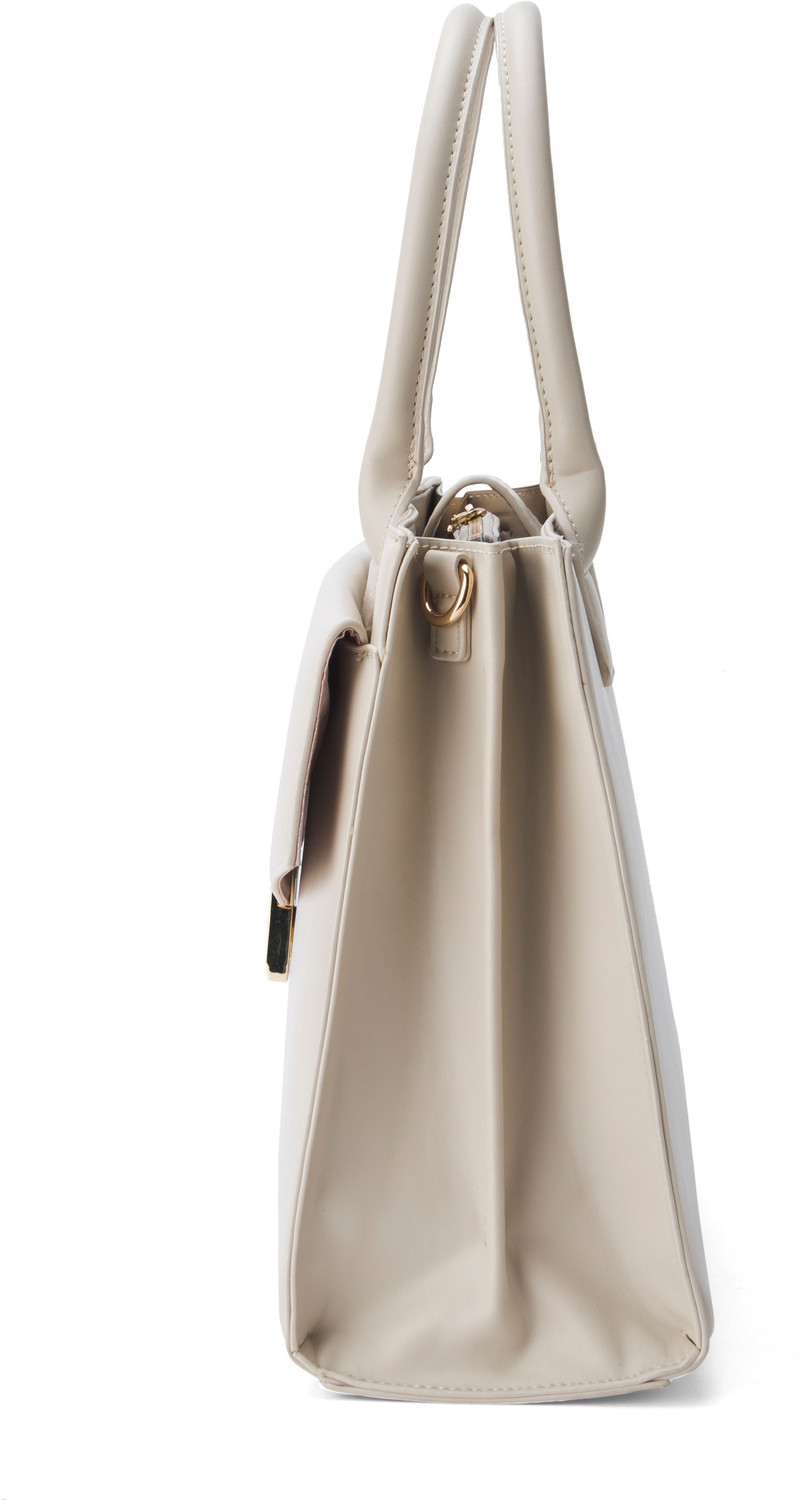 Image of LINO PERROS Women Beige Satchel
