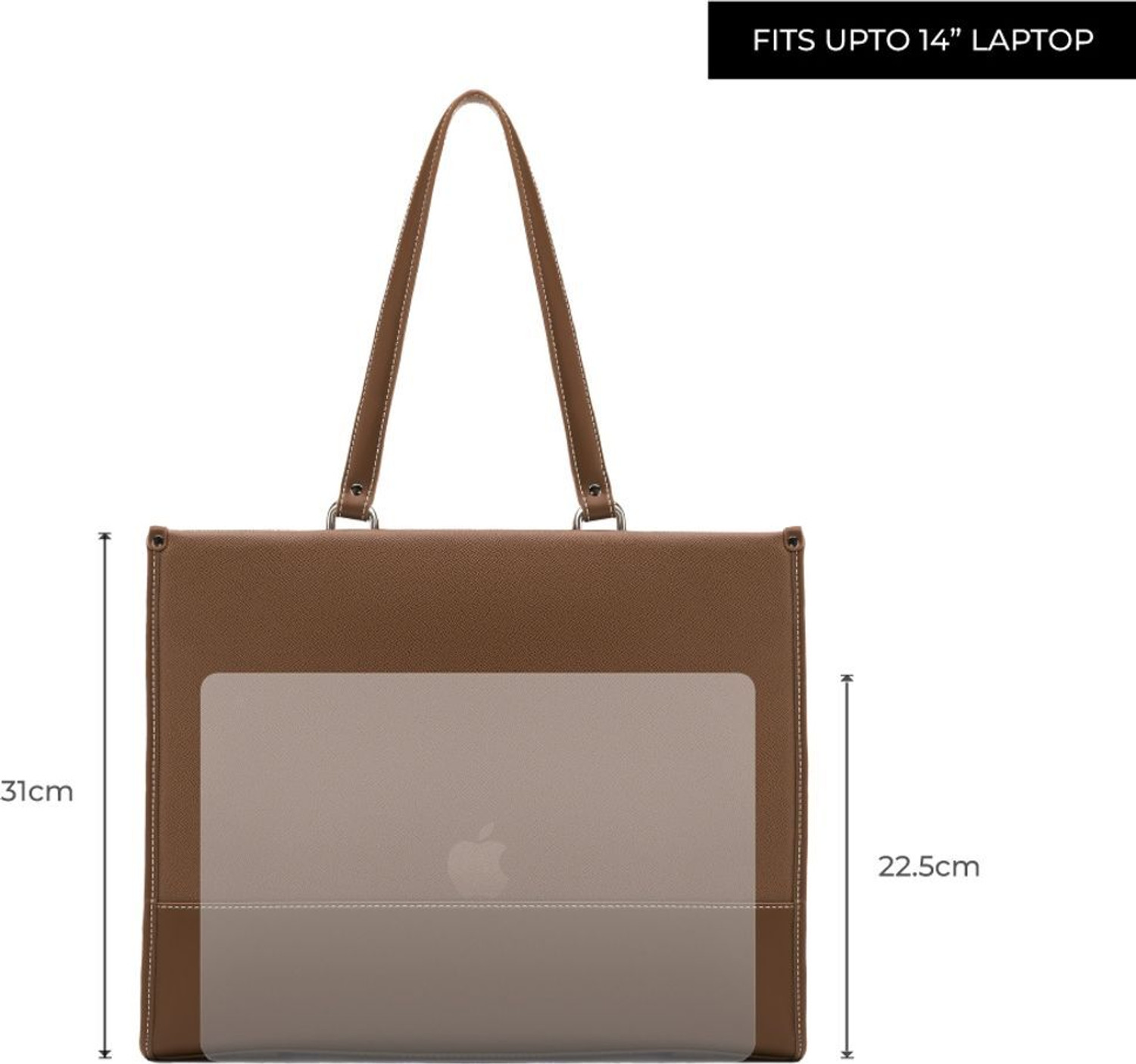 Image of Miraggio Women Brown Tote