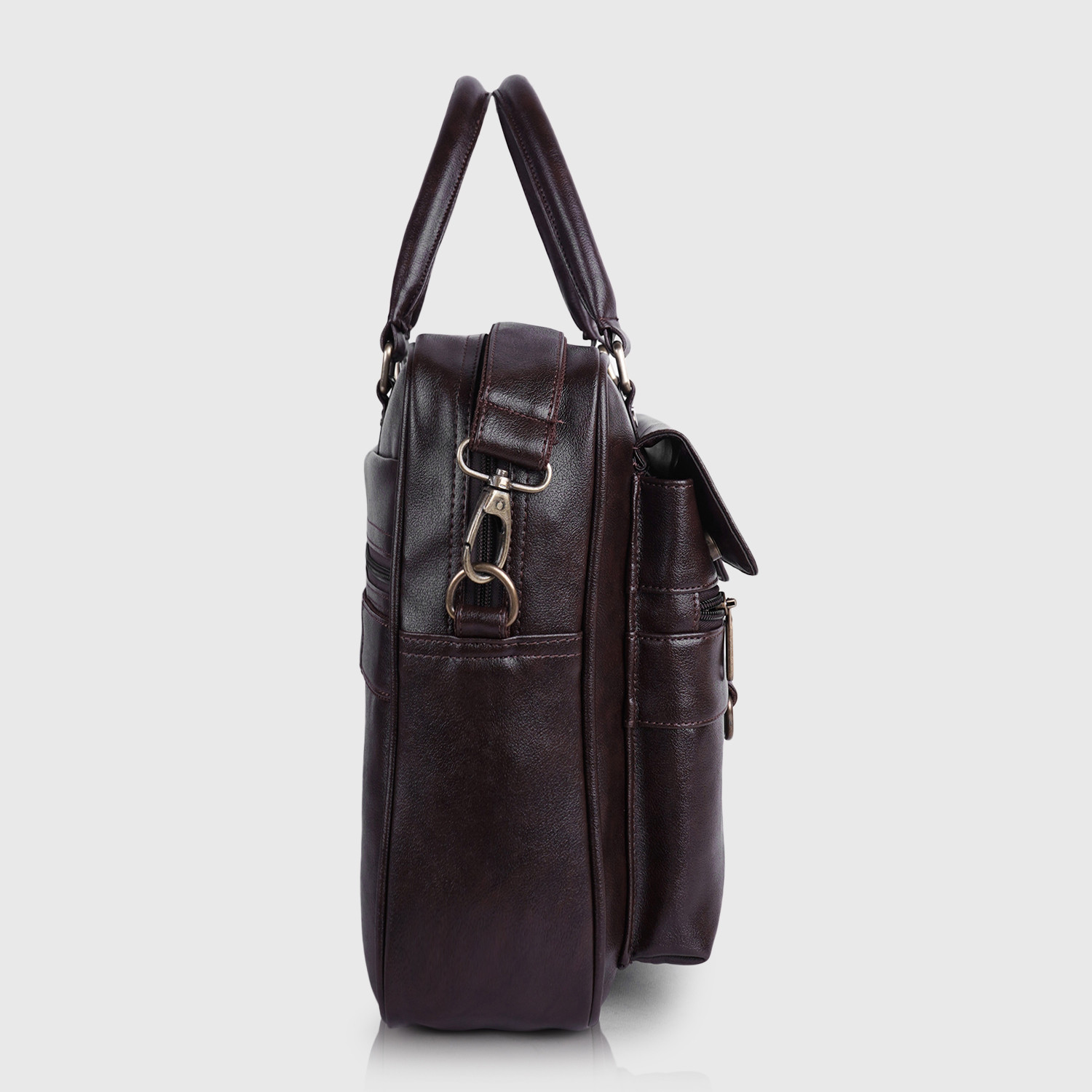 Image of Veneer Men Brown Messenger Bag