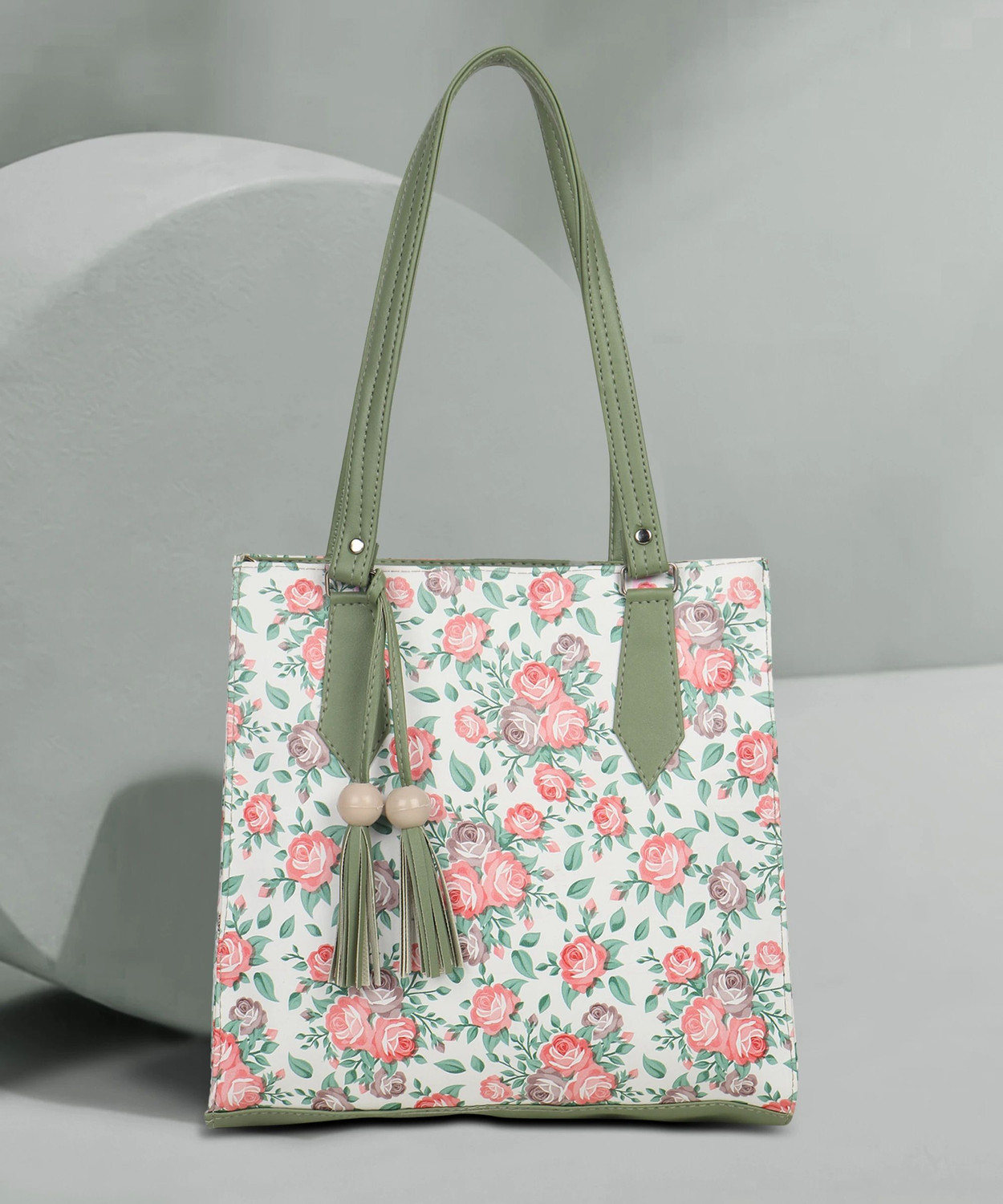 Image of ARNLC Women Green Hand-held Bag