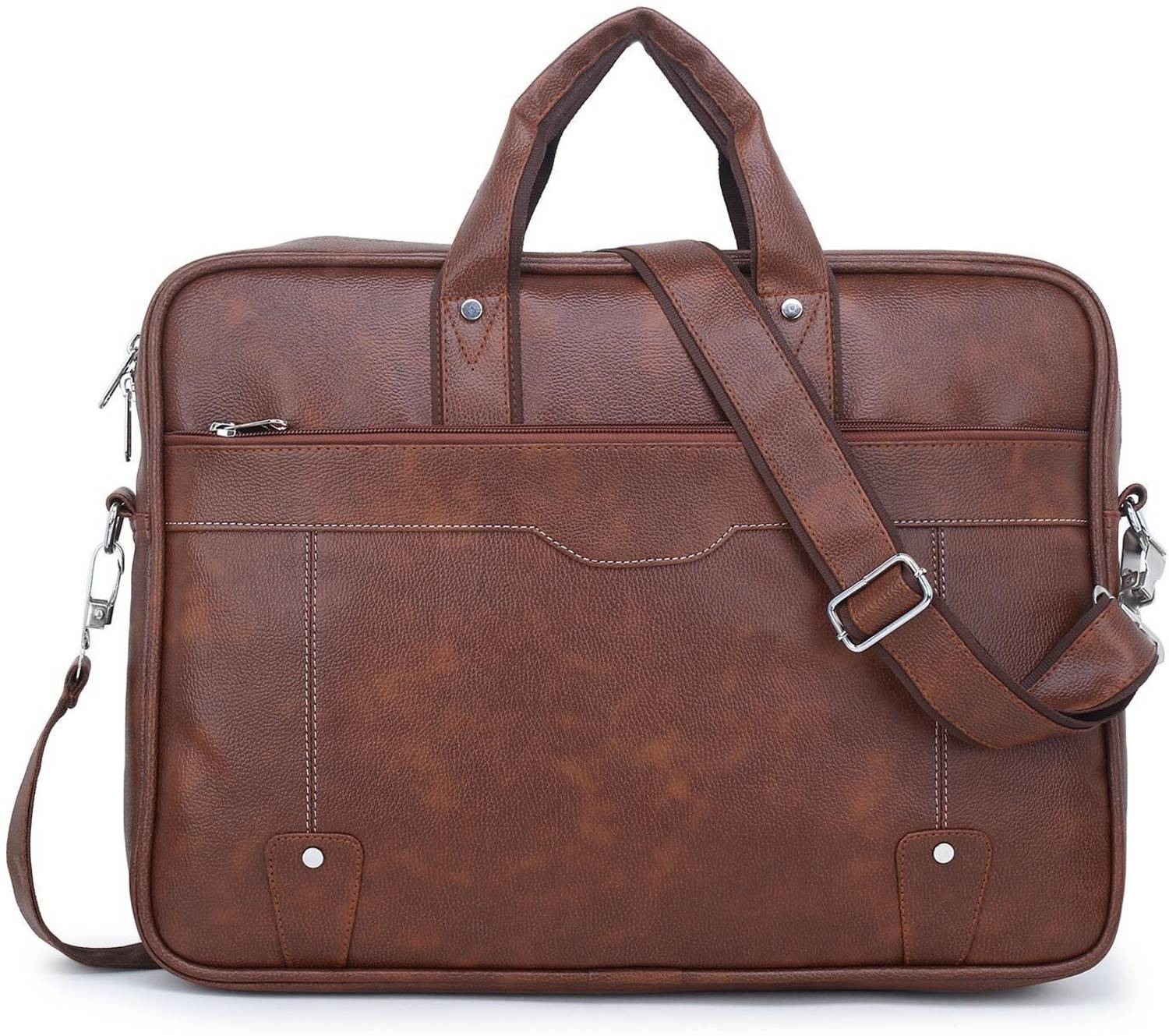 ICHIEF Men Tan Messenger Bag