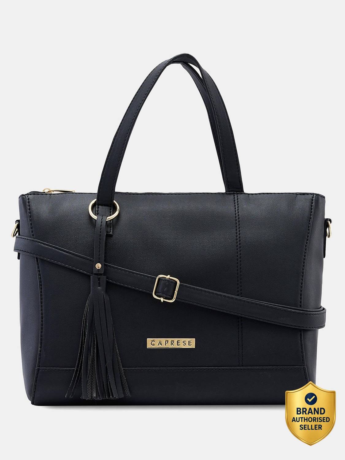 Caprese Women Black Satchel