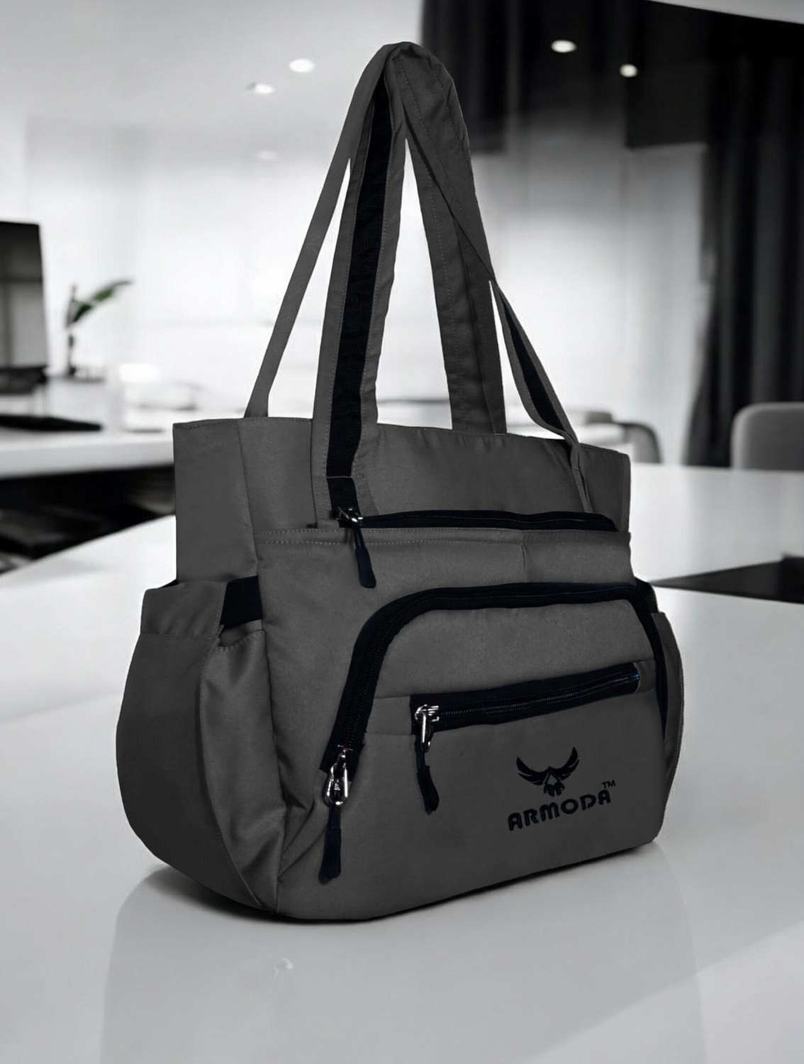 Image of ARMODA Women Grey Shoulder Bag