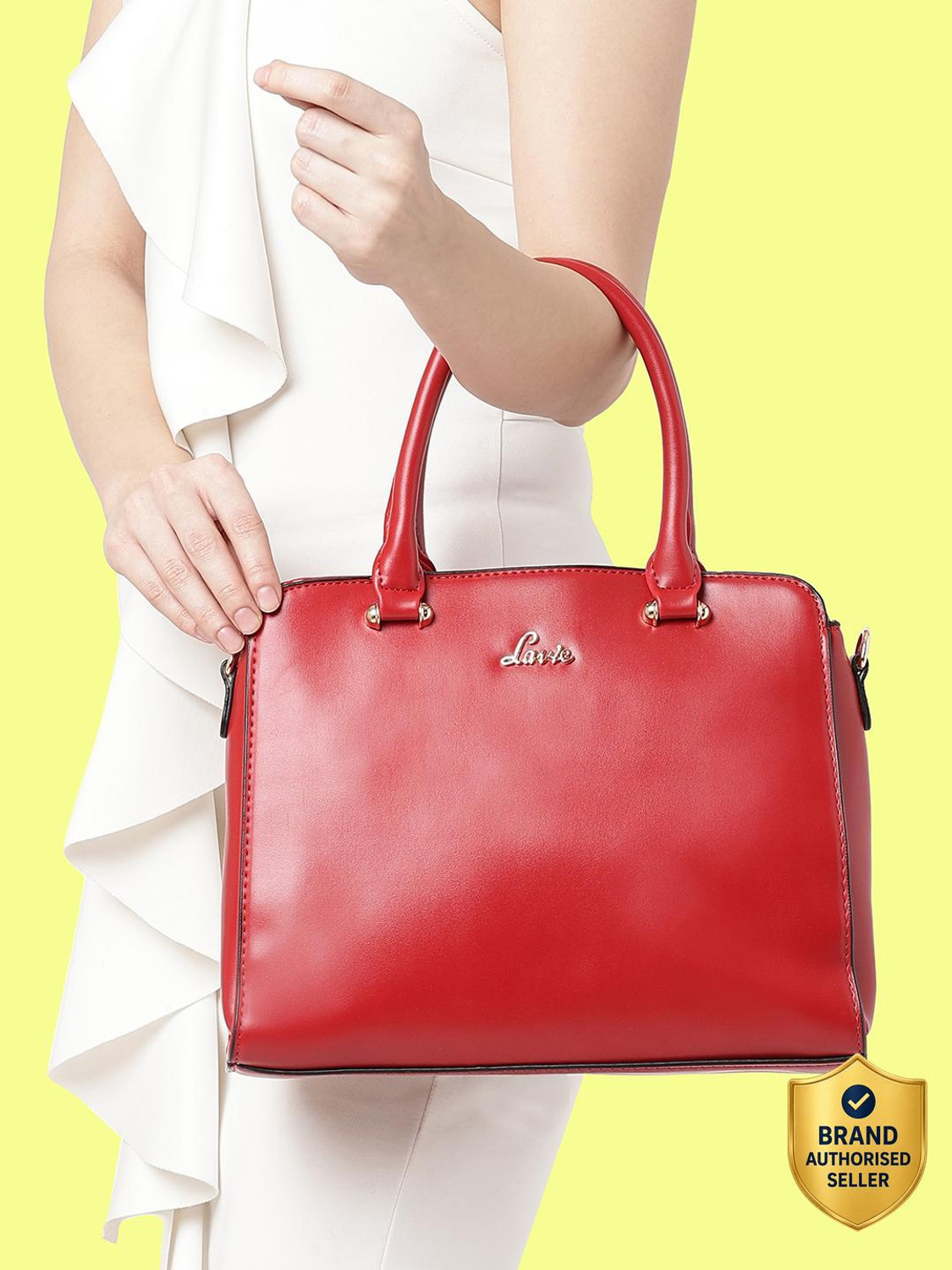 LAVIE Women Red Satchel