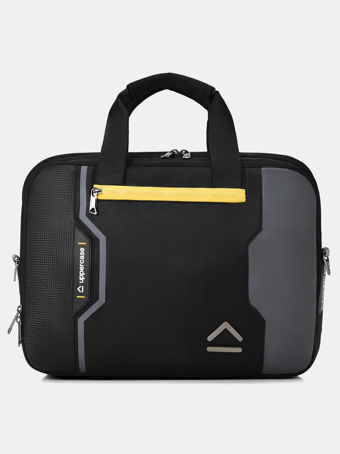 Image of Uppercase Men & Women Black Messenger Bag