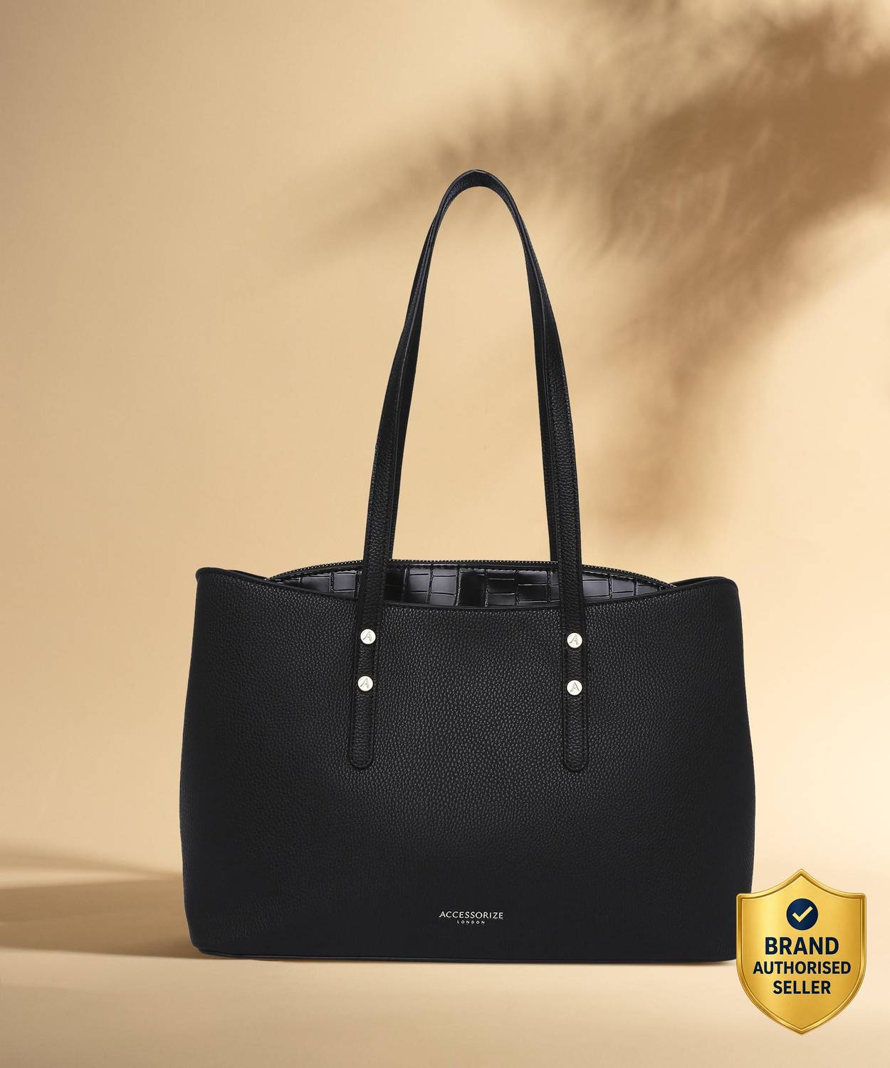 ACCESSORIZE LONDON Women Black Hand-held Bag