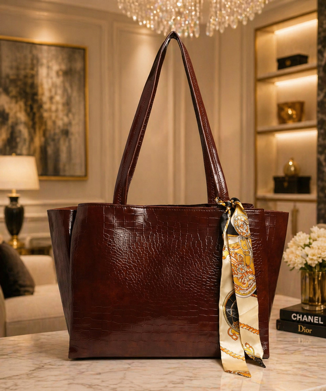 Image of FIAGO Girls Brown Tote
