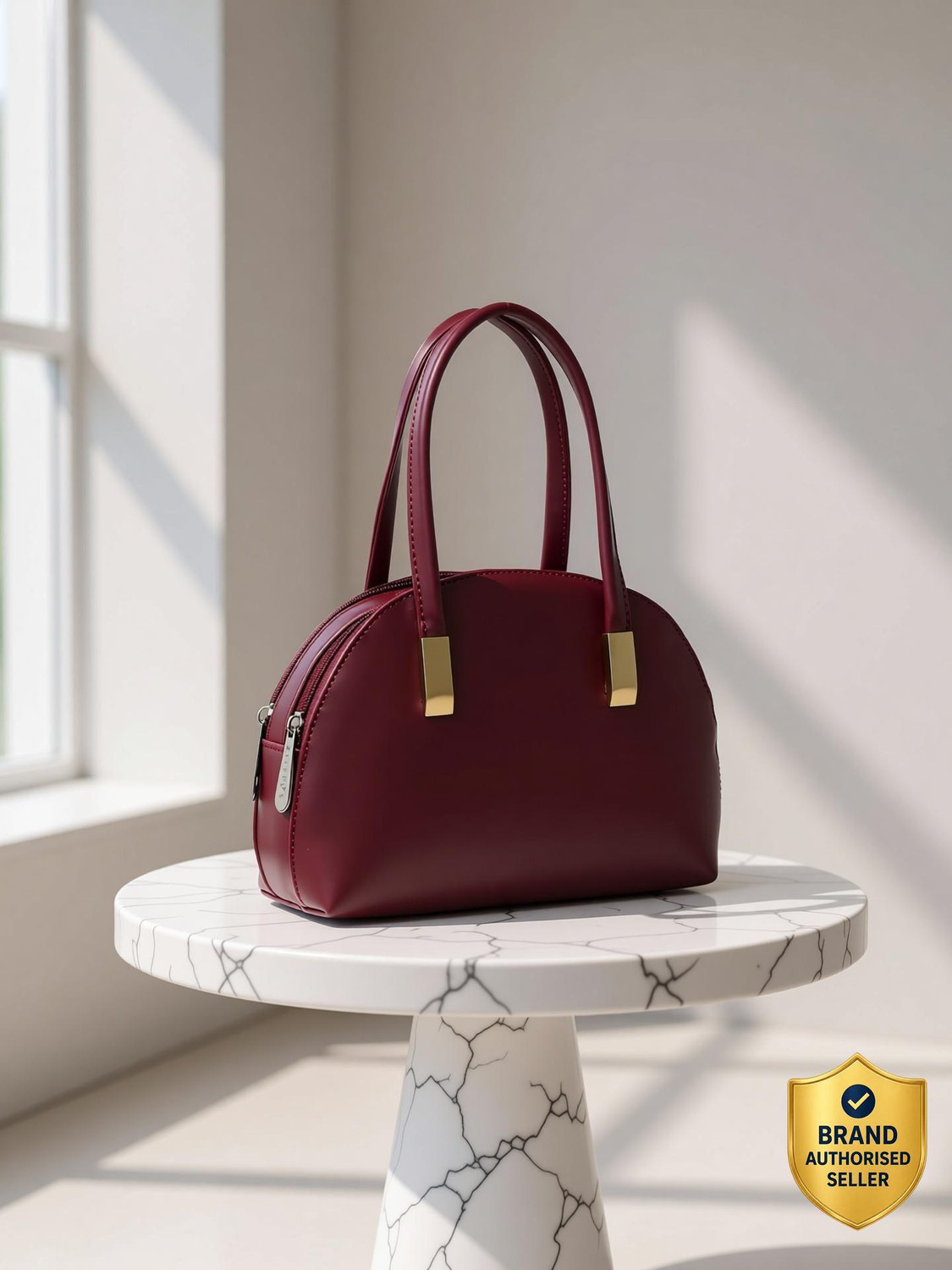 Image of house of common Women Maroon Shoulder Bag