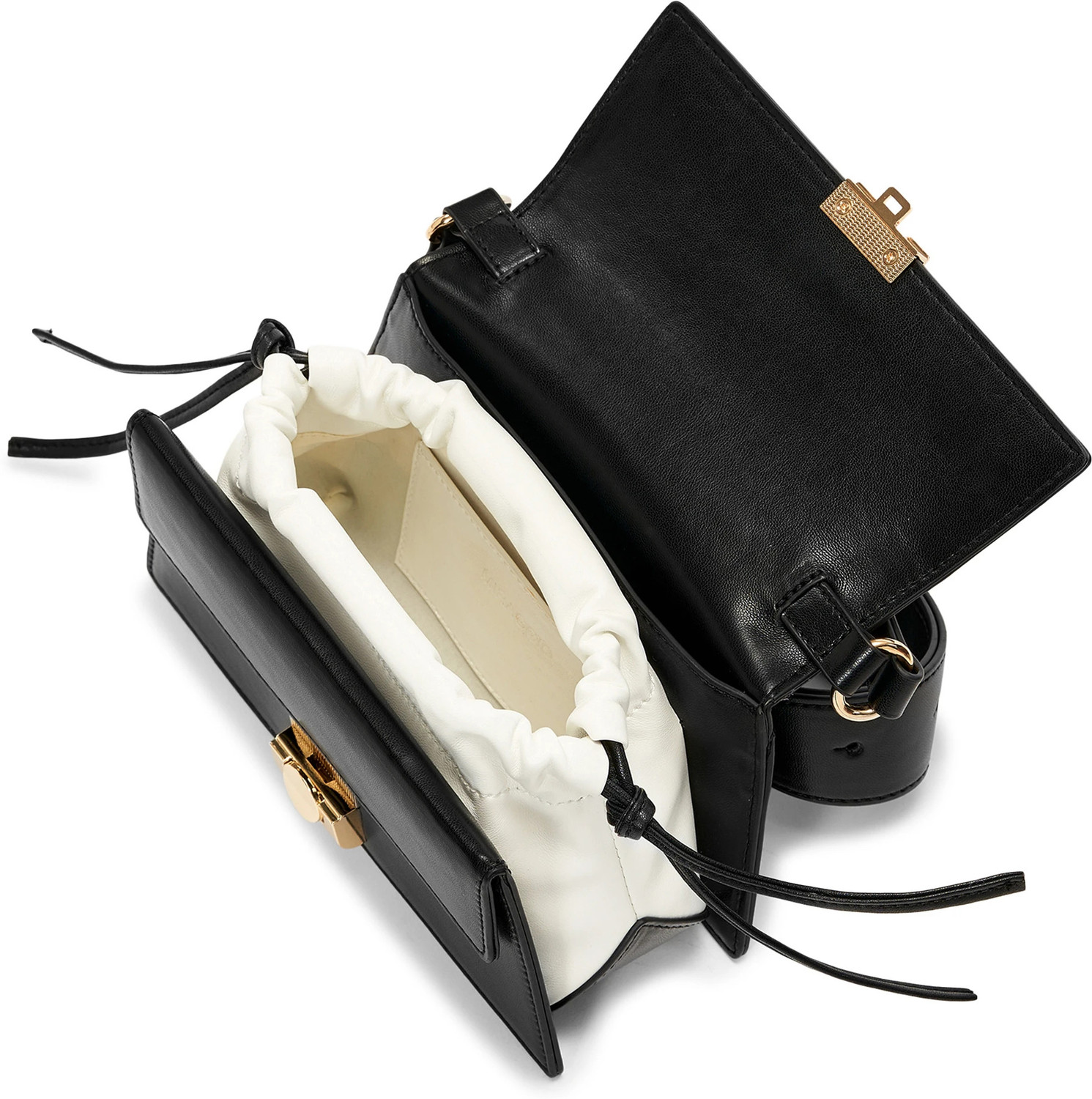 Image of Miraggio Women Black Sling Bag