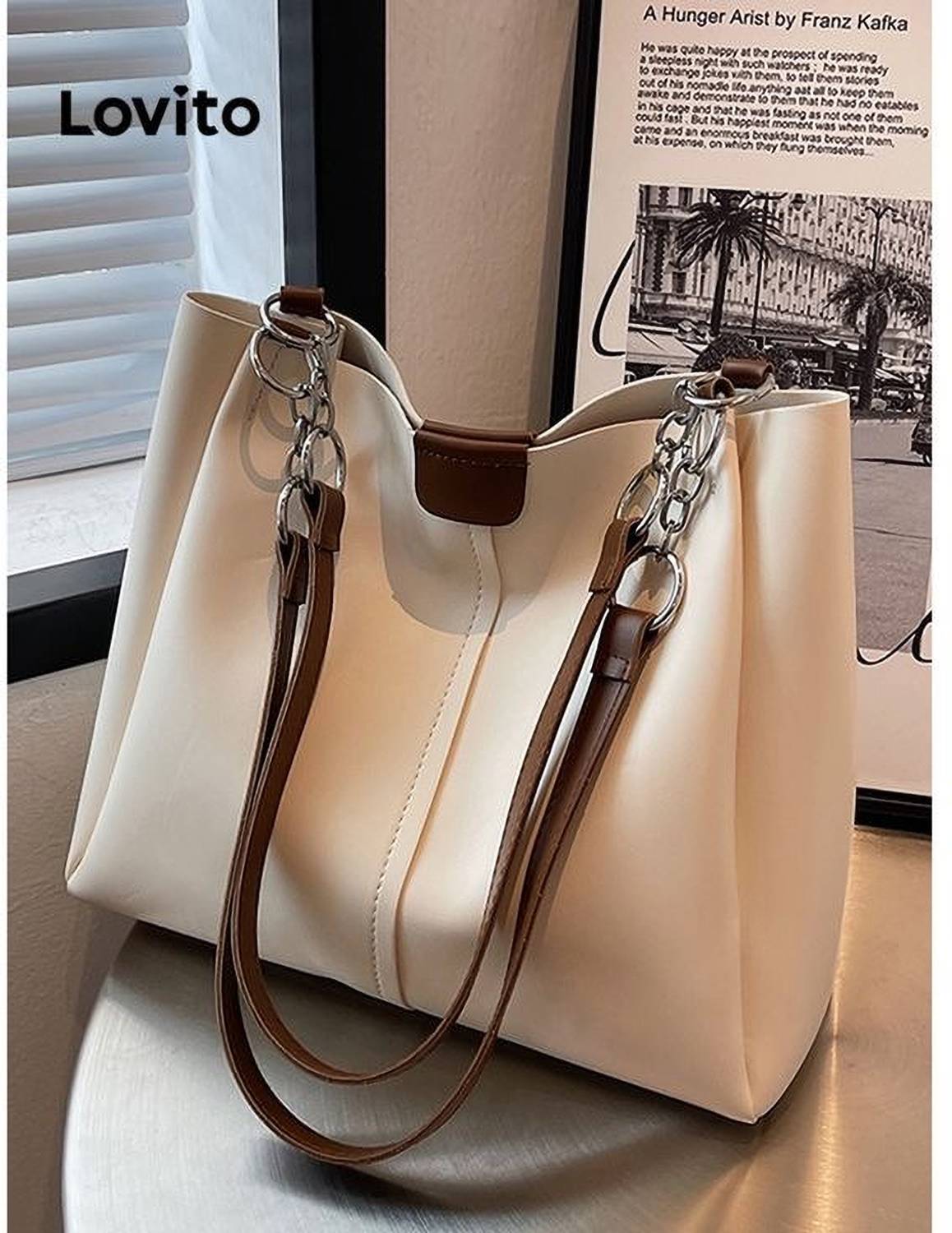ROYCE Women White Shoulder Bag - Image 1