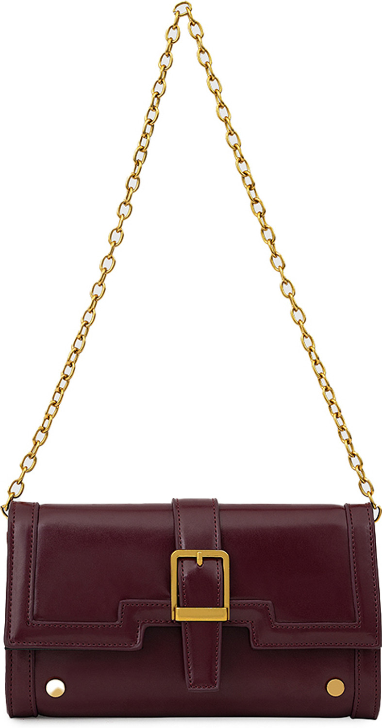 Image of Miraggio Women Maroon Sling Bag