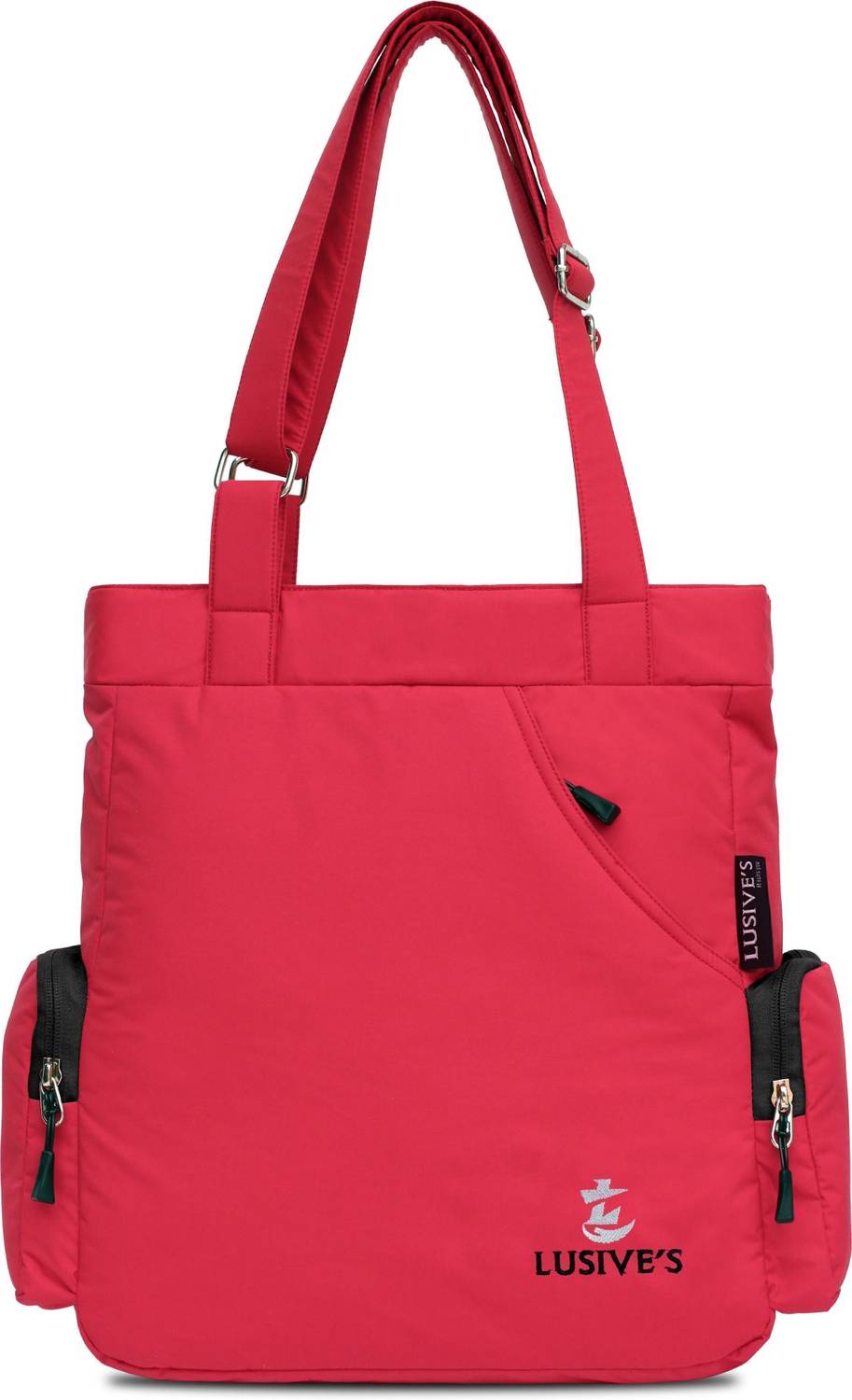 LUSIVES Women Pink, Black Handbag