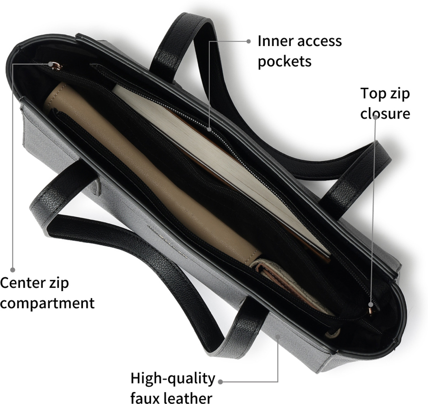 Image of Fastrack Women Black Shoulder Bag
