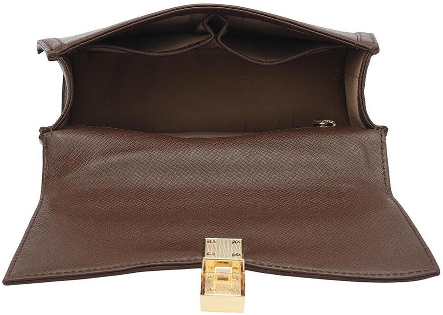 Image of Da Milano Women Brown Hand-held Bag
