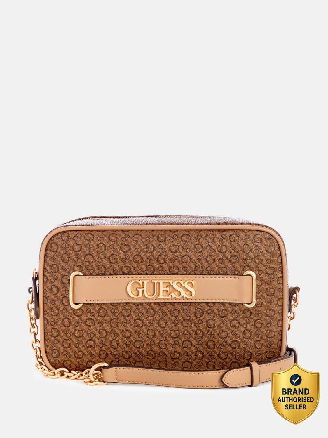 Image of GUESS Women Brown Shoulder Bag