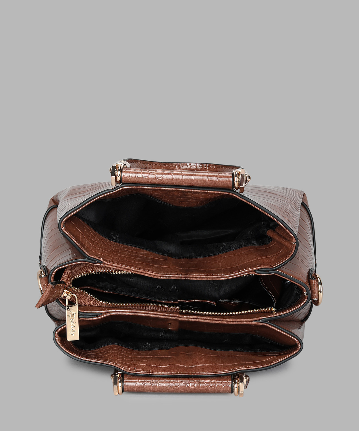 Image of Allen Solly Women Brown Hand-held Bag