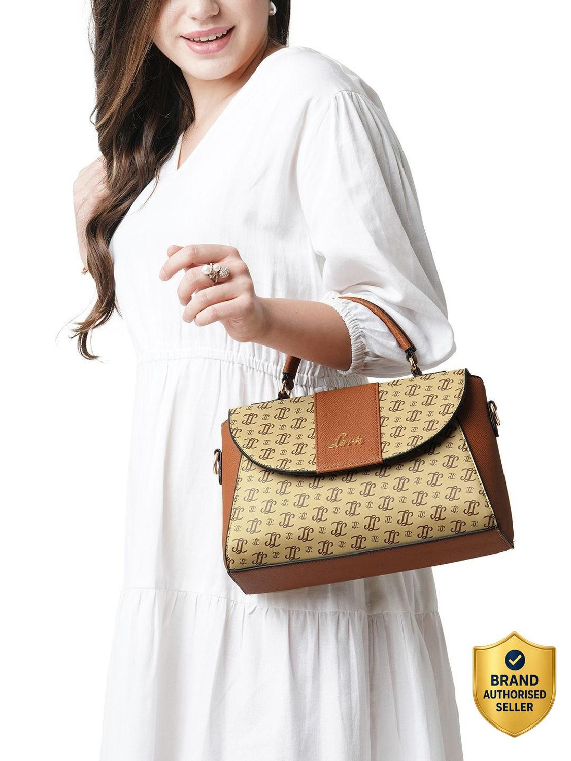 LAVIE Women Beige Satchel