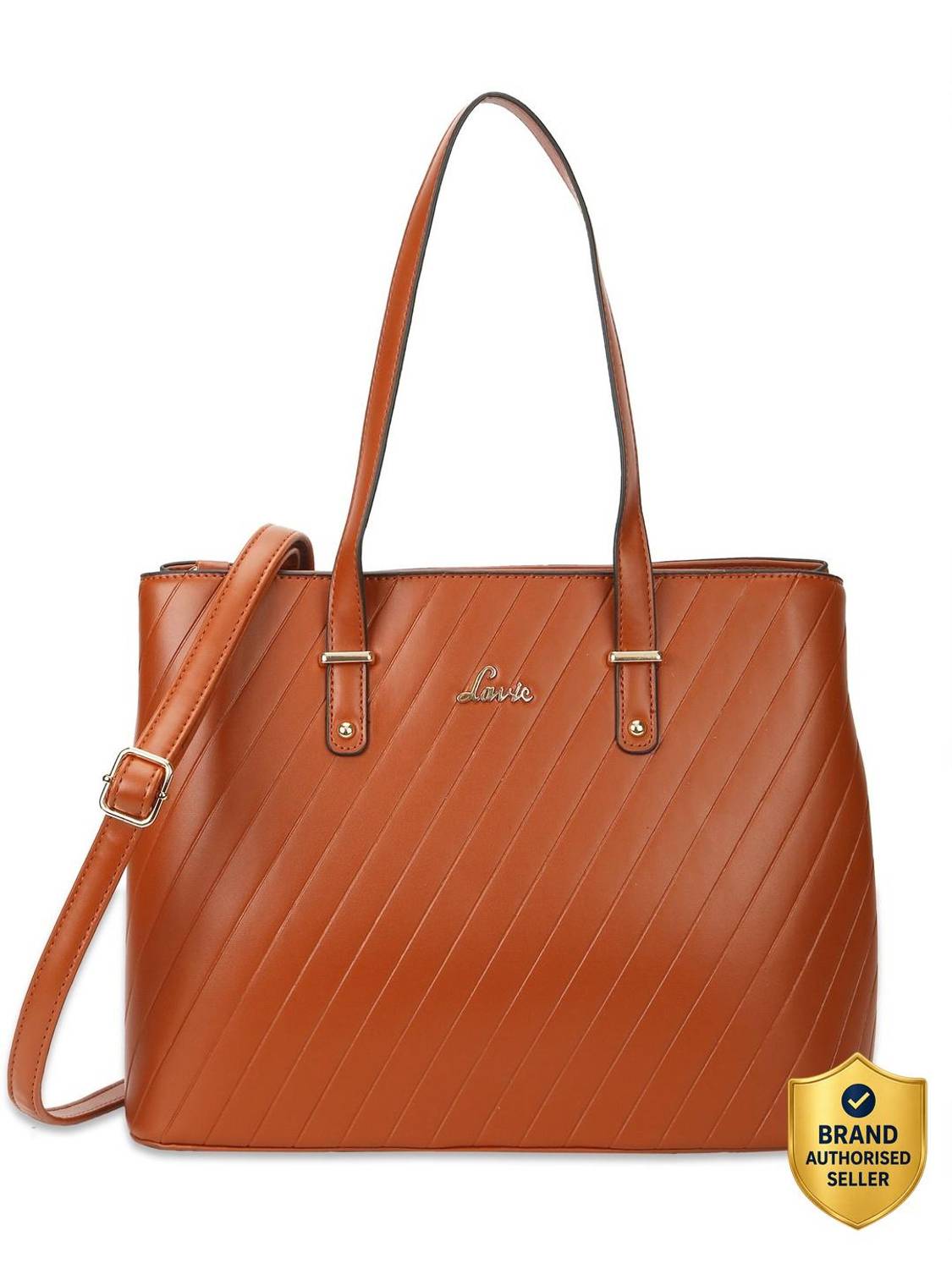 LAVIE Women Brown Handbag - Regular Size