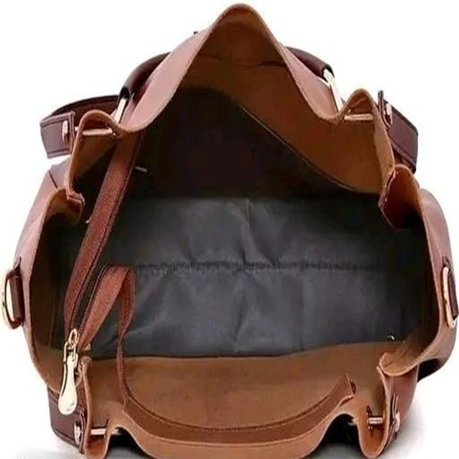Image of AAMOZEE COLLECTION Women Beige Handbag