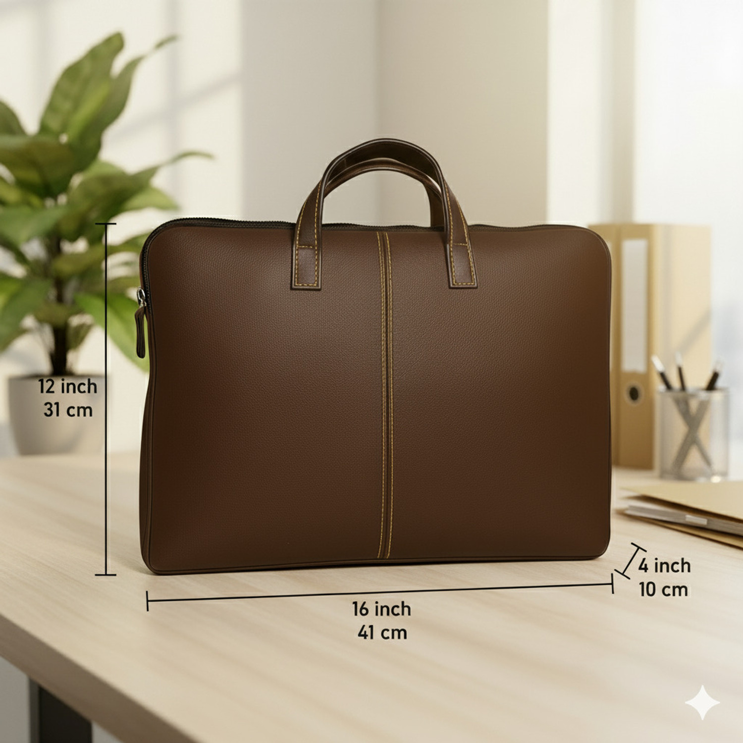 Image of Falcon Regal Men Brown Messenger Bag