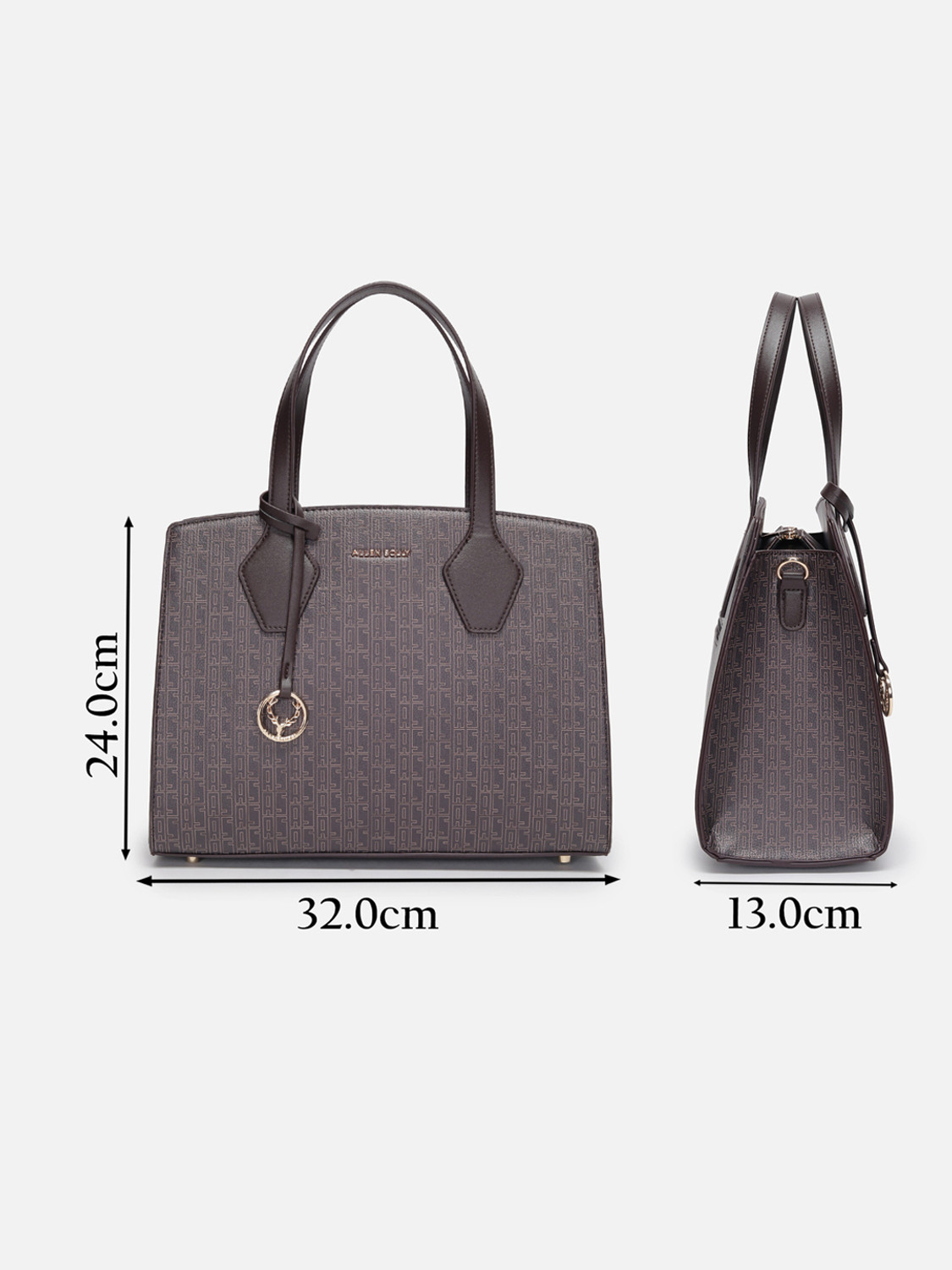 Image of Allen Solly Women Brown Hand-held Bag
