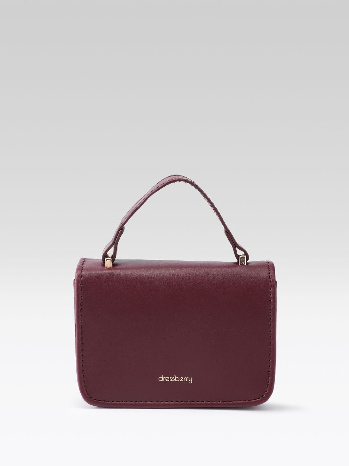 Image of Dressberry Women Maroon Satchel