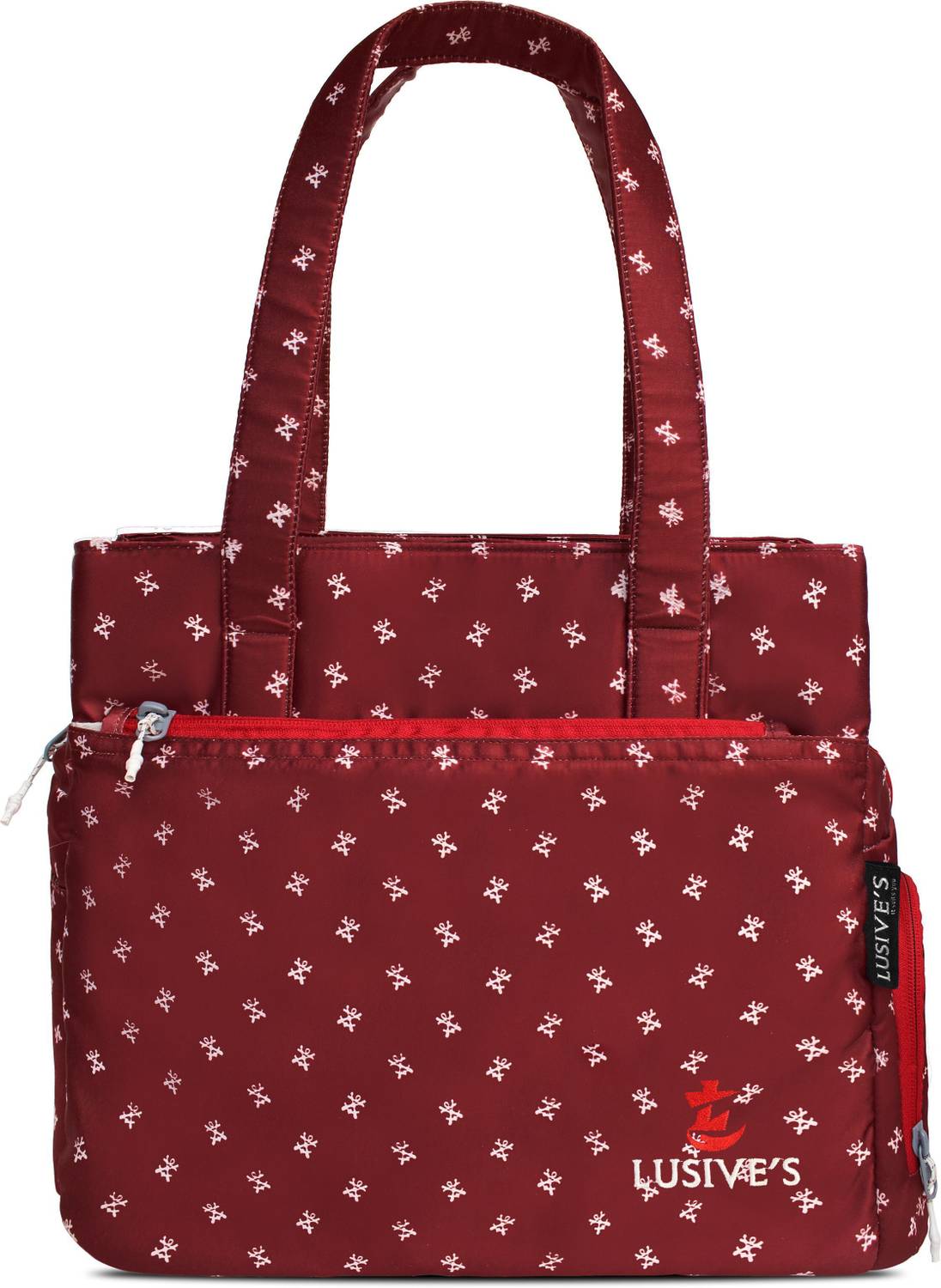 LUSIVES Women Maroon Handbag