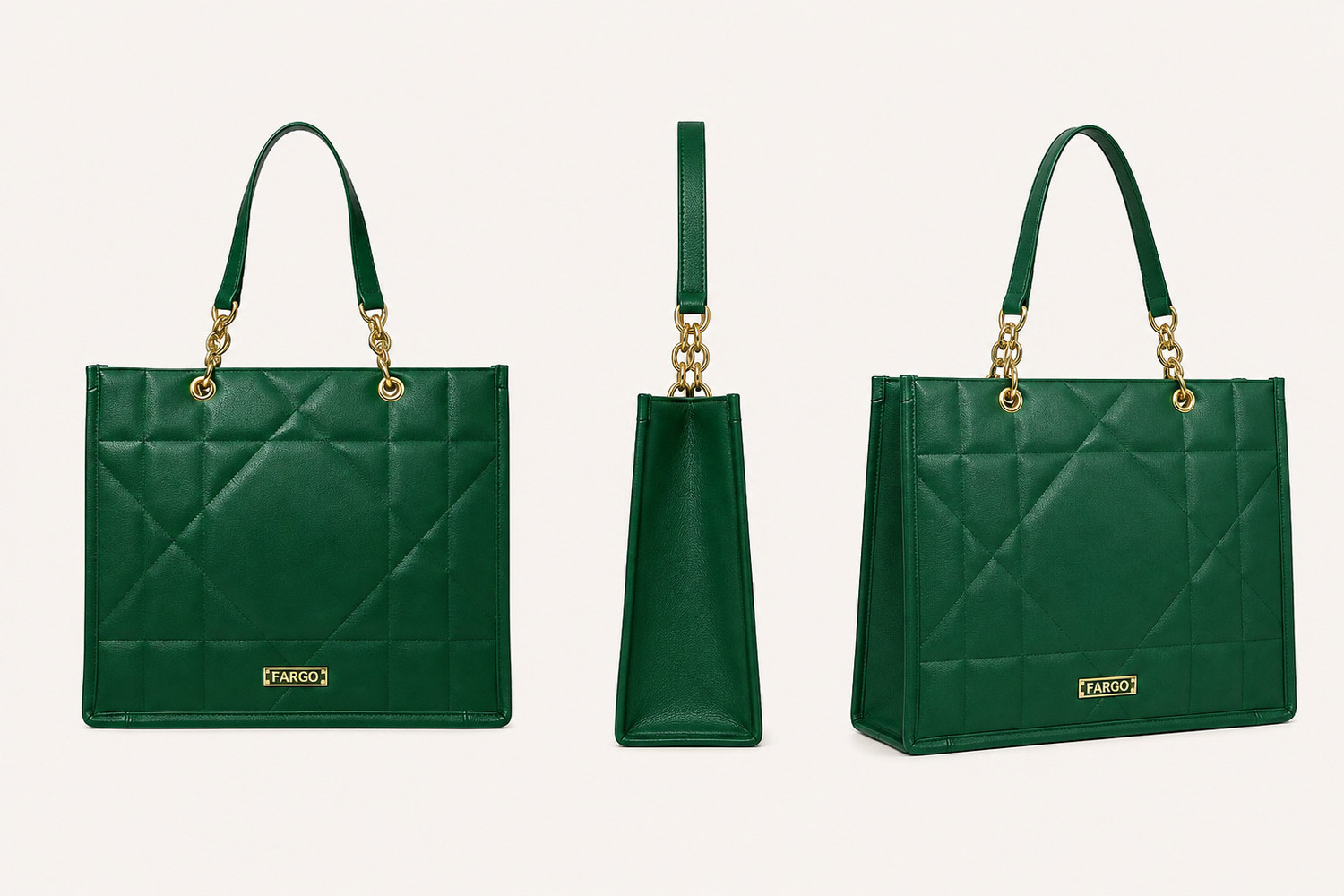 Image of Fargo Women Green Tote