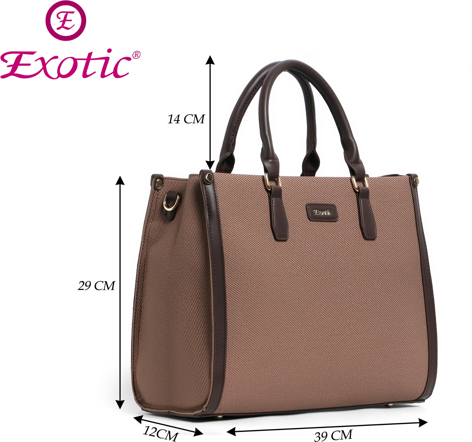 Image of Exotic Women Brown Tote