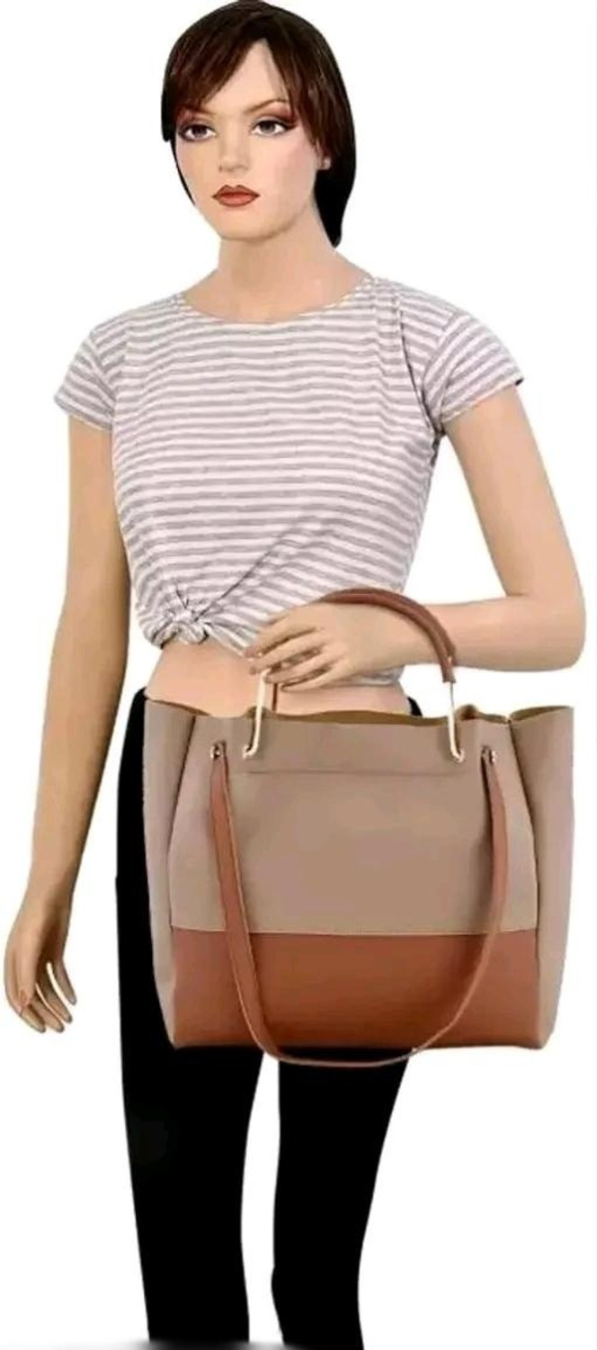 Image of AAMOZEE COLLECTION Women Beige Handbag