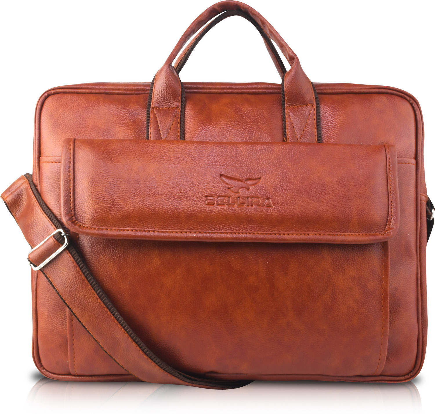 Image of bellira Men & Women Tan Messenger Bag