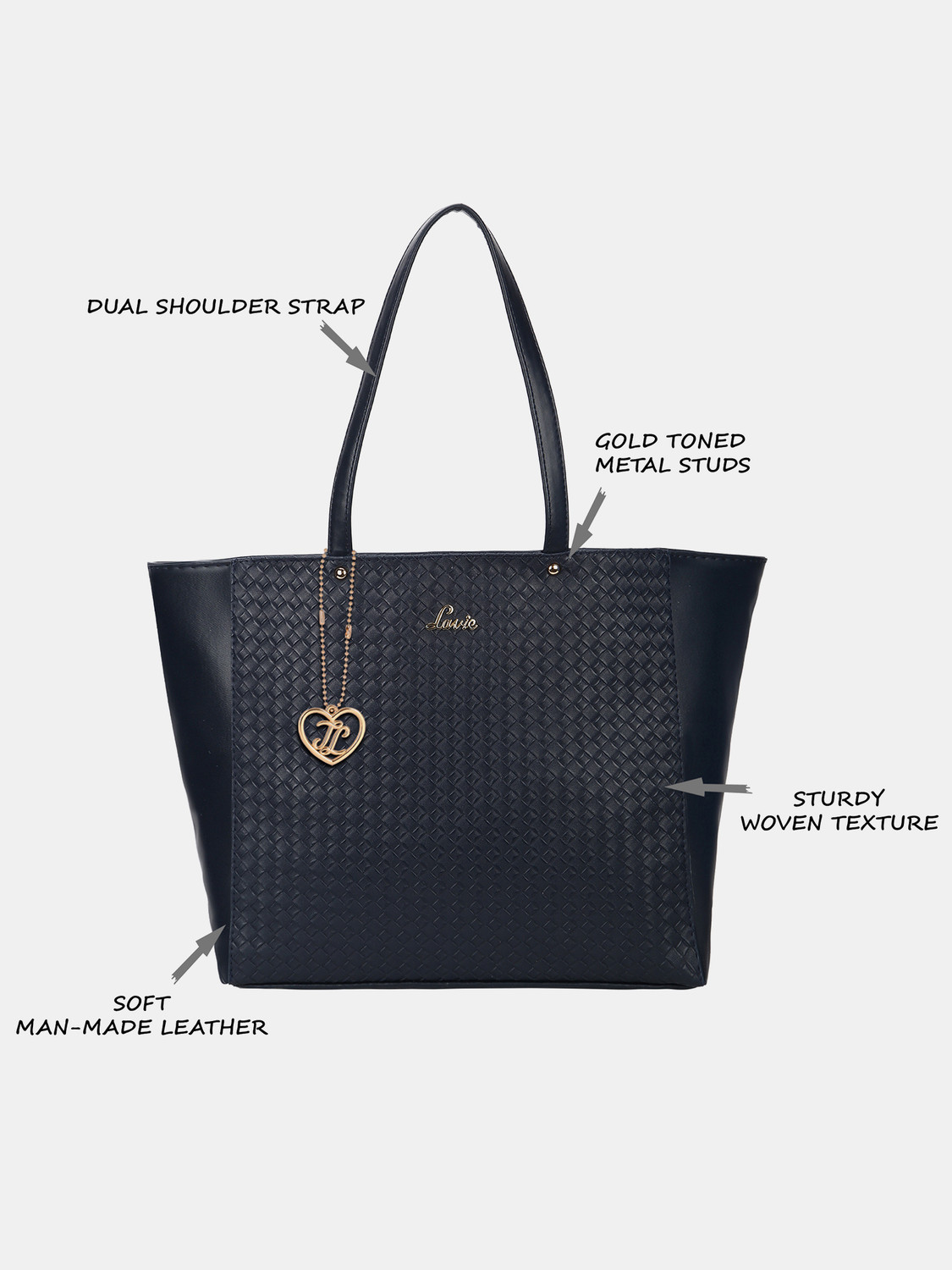 Image of LAVIE Women Blue Tote