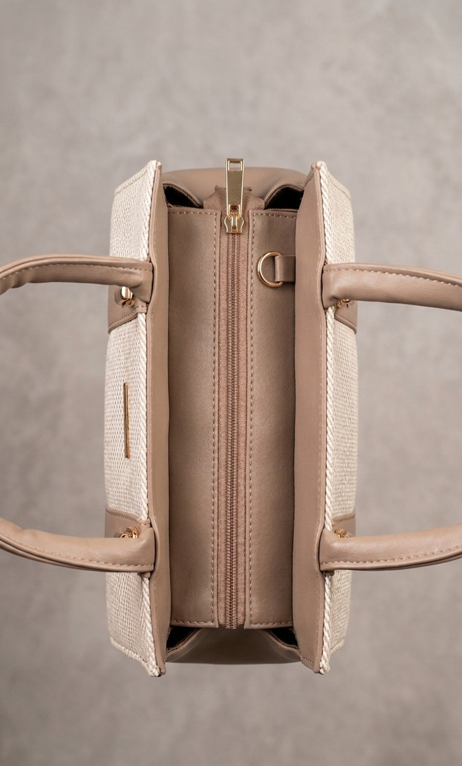 Image of Ross Brown Women Beige Hand-held Bag