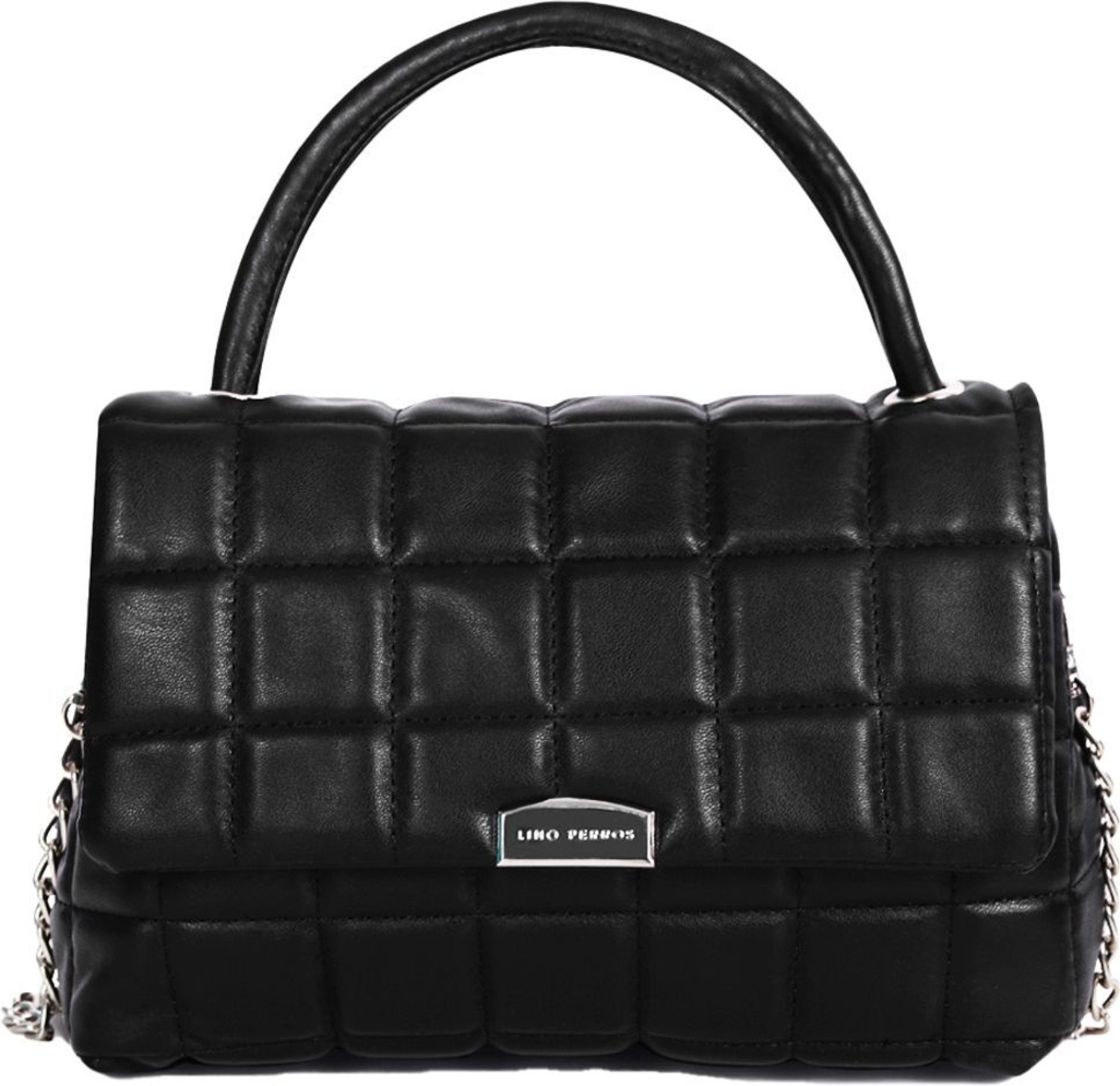 Image of LINO PERROS Women Black Shoulder Bag