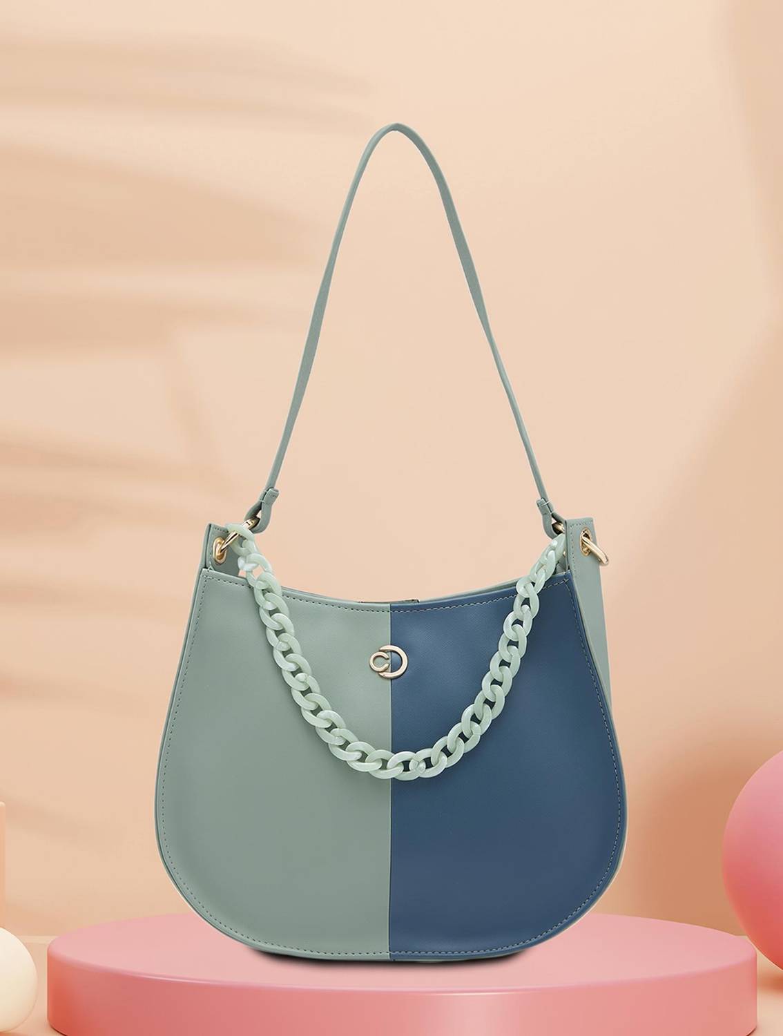 Caprese Women Green Hobo