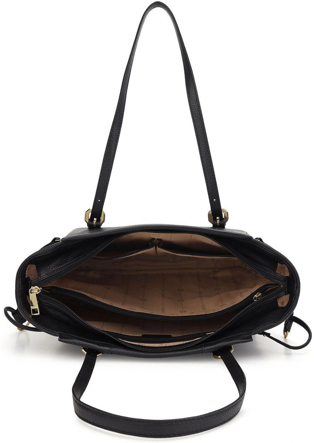 Image of Da Milano Women Black Tote