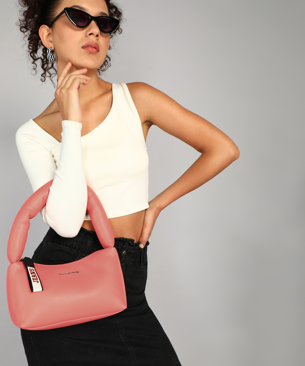 Image of TOMMY HILFIGER Women Orange Sling Bag