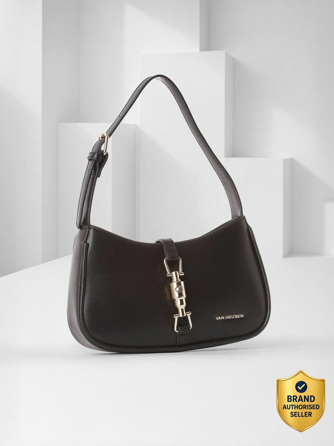 Image of VAN HEUSEN Women Black Handbag